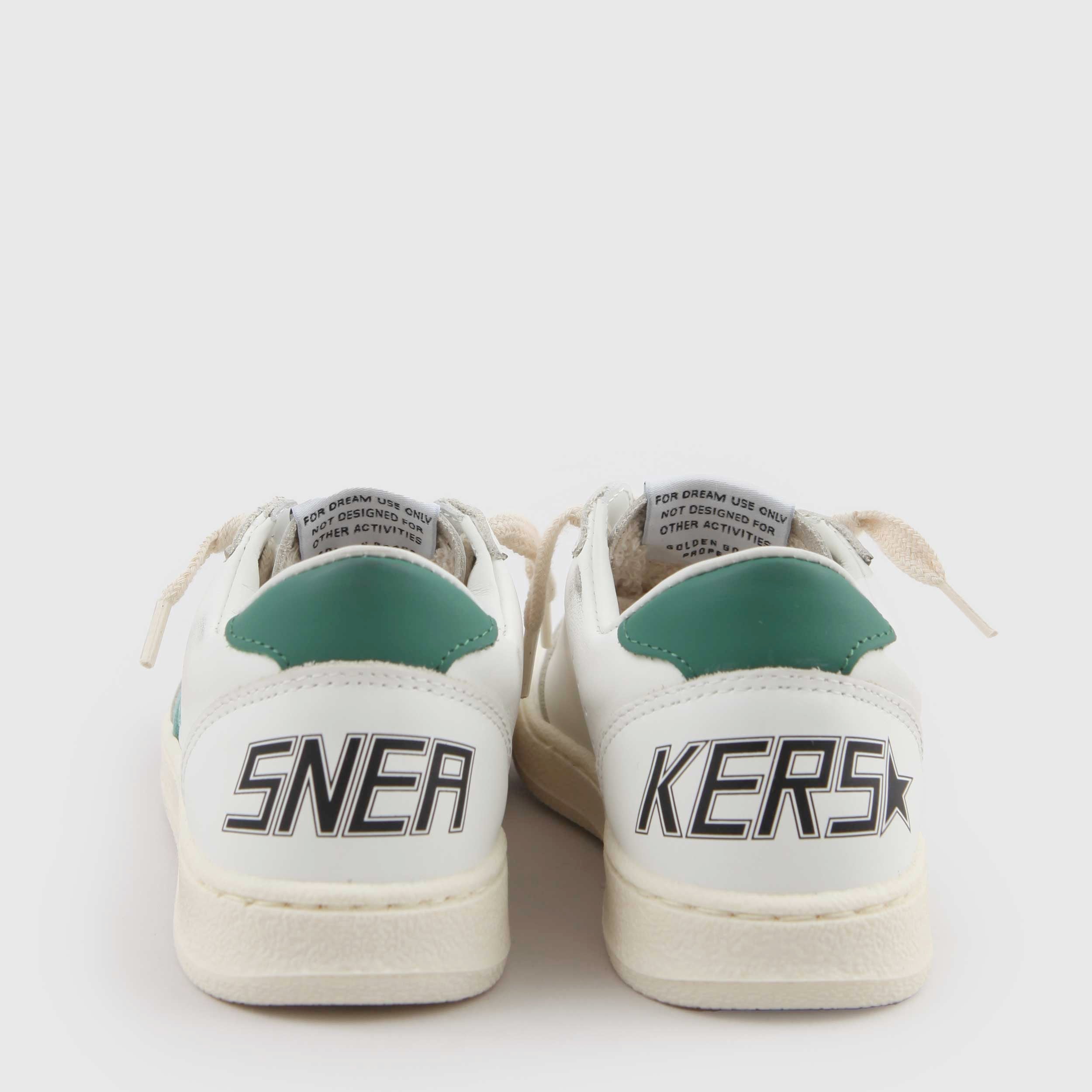 Sneakers Ball Star Junior Bianca By GOLDEN GOOSE