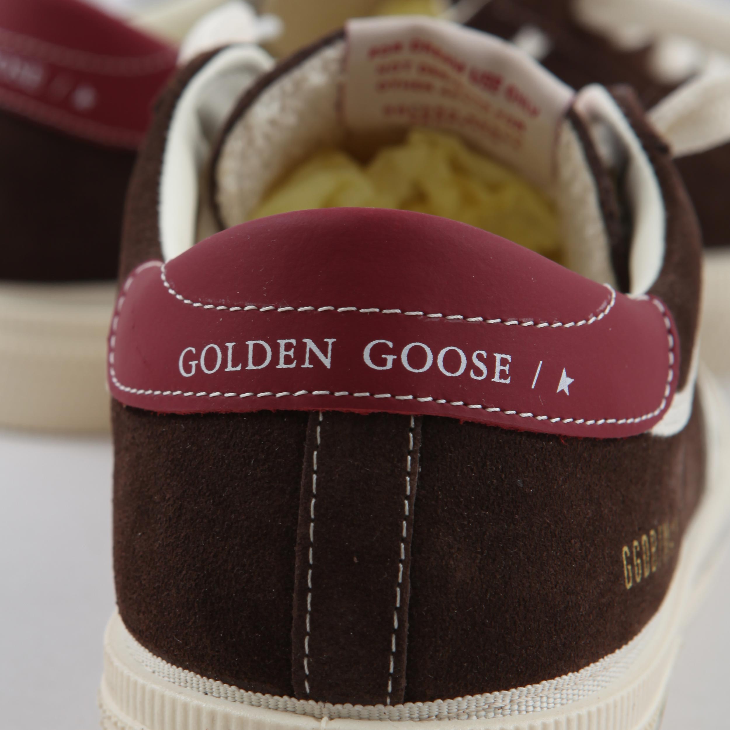May Sneakers in Brown Leather By GOLDEN GOOSE