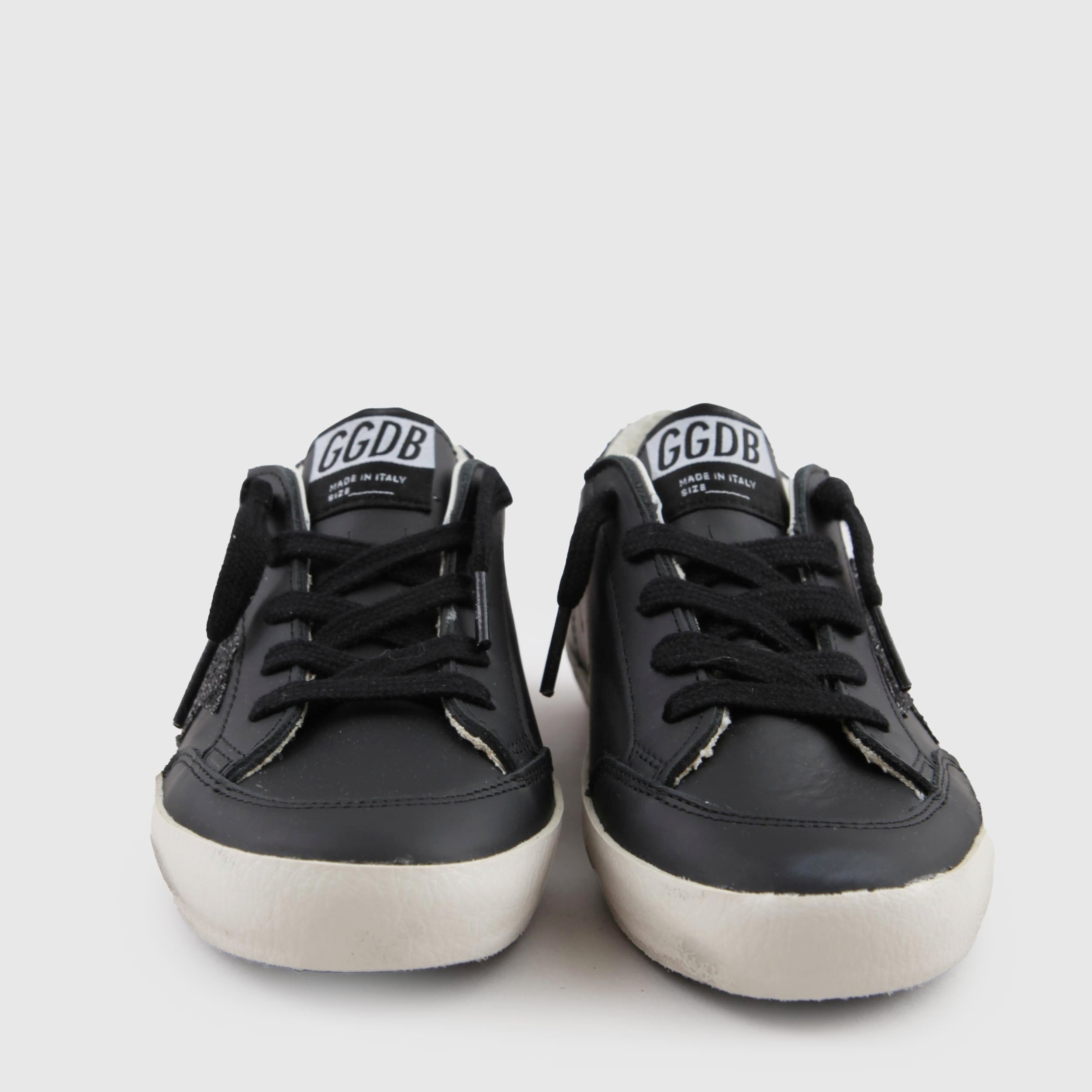 SuperStar Penstar Black Sneakers By GOLDEN GOOSE