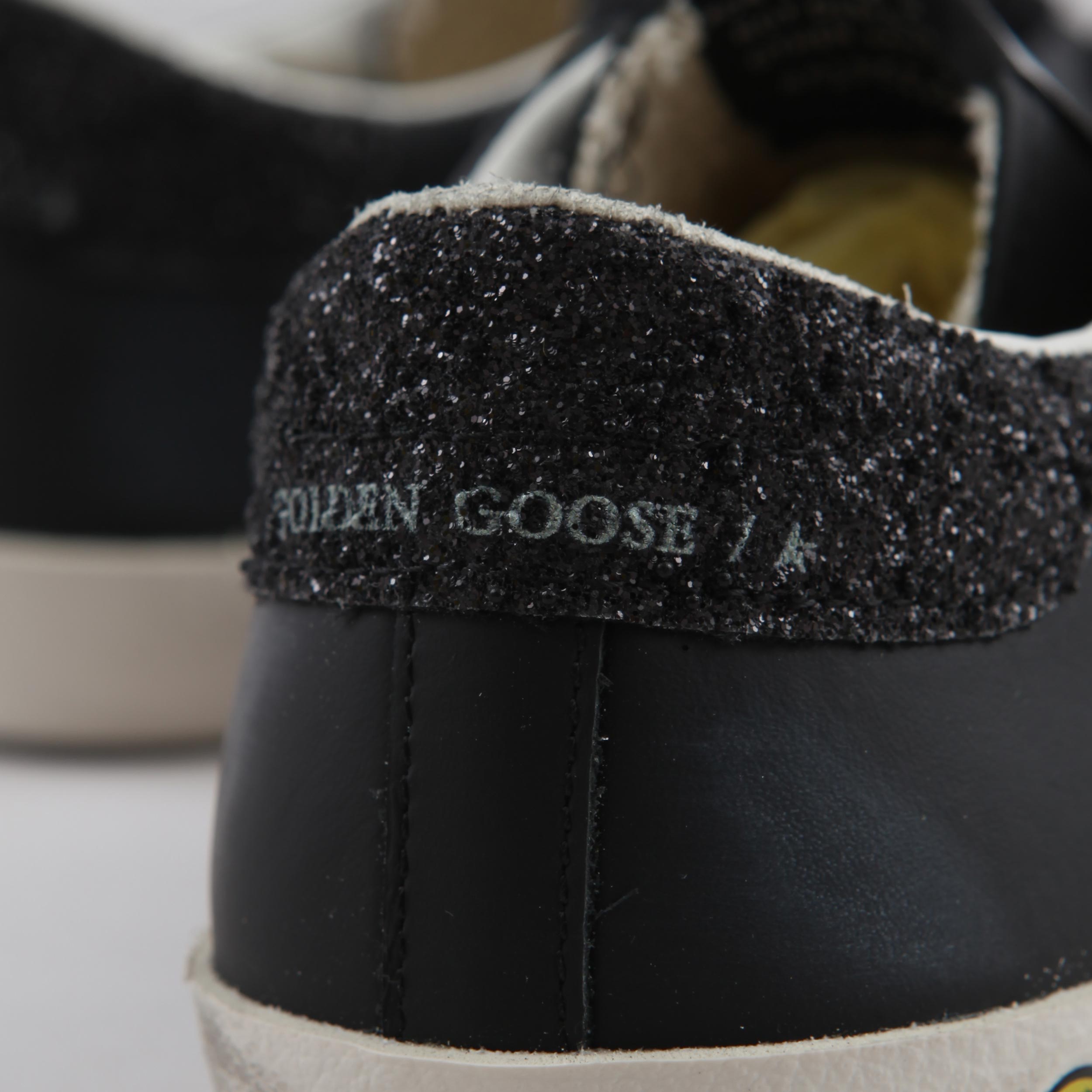 SuperStar Penstar Black Sneakers By GOLDEN GOOSE