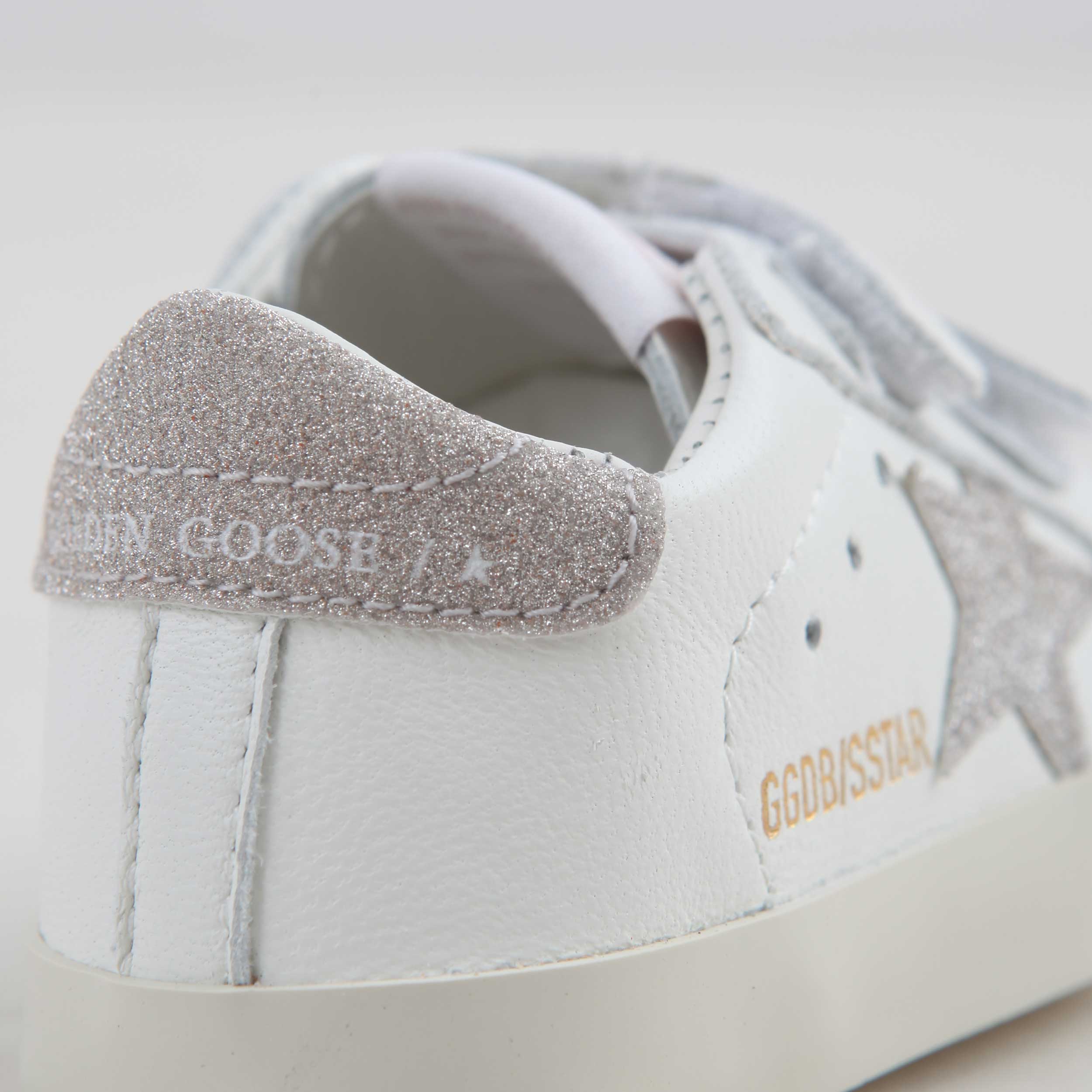 Sneakers Bianche Old School Firmata GOLDEN GOOSE
