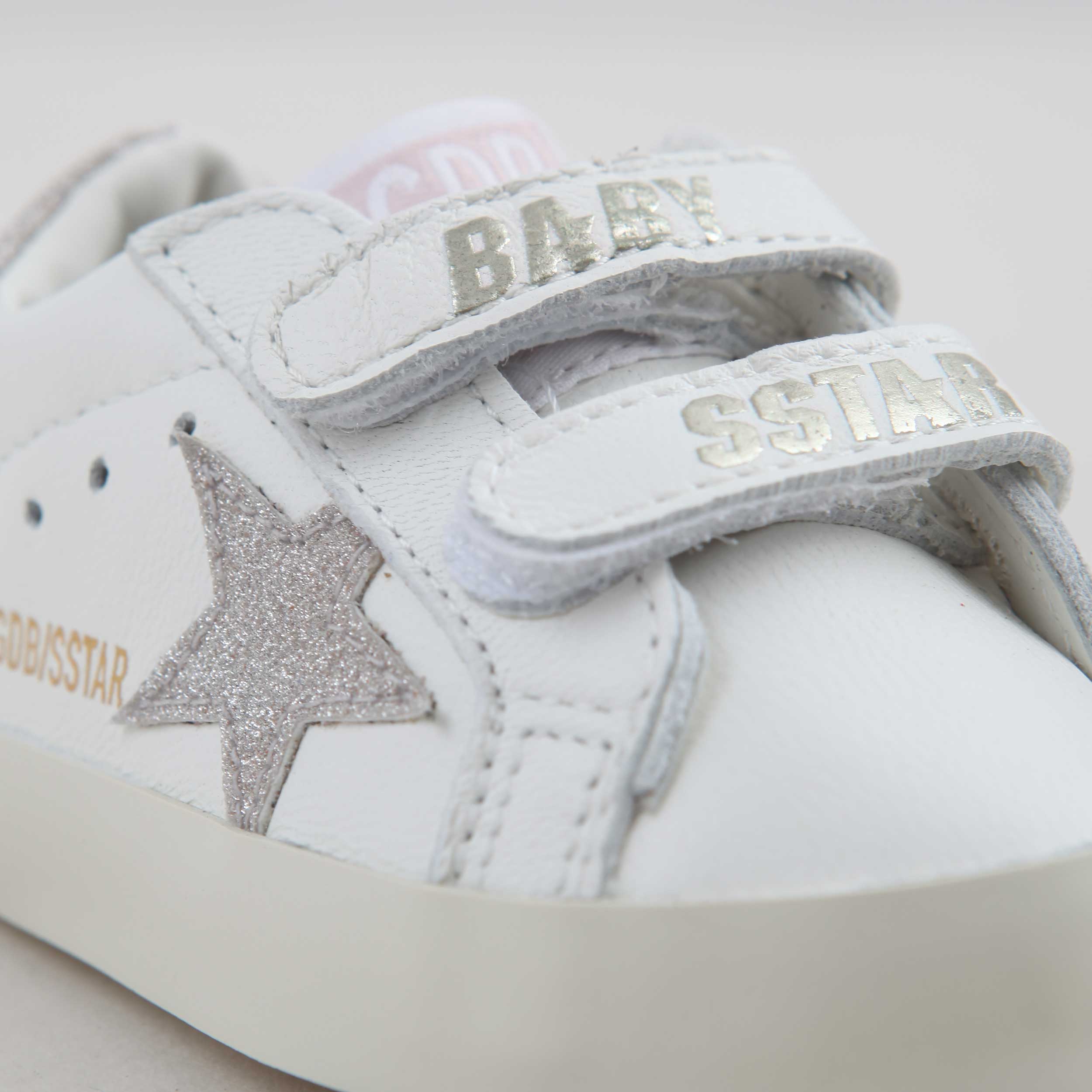 Sneakers Bianche Old School Firmata GOLDEN GOOSE