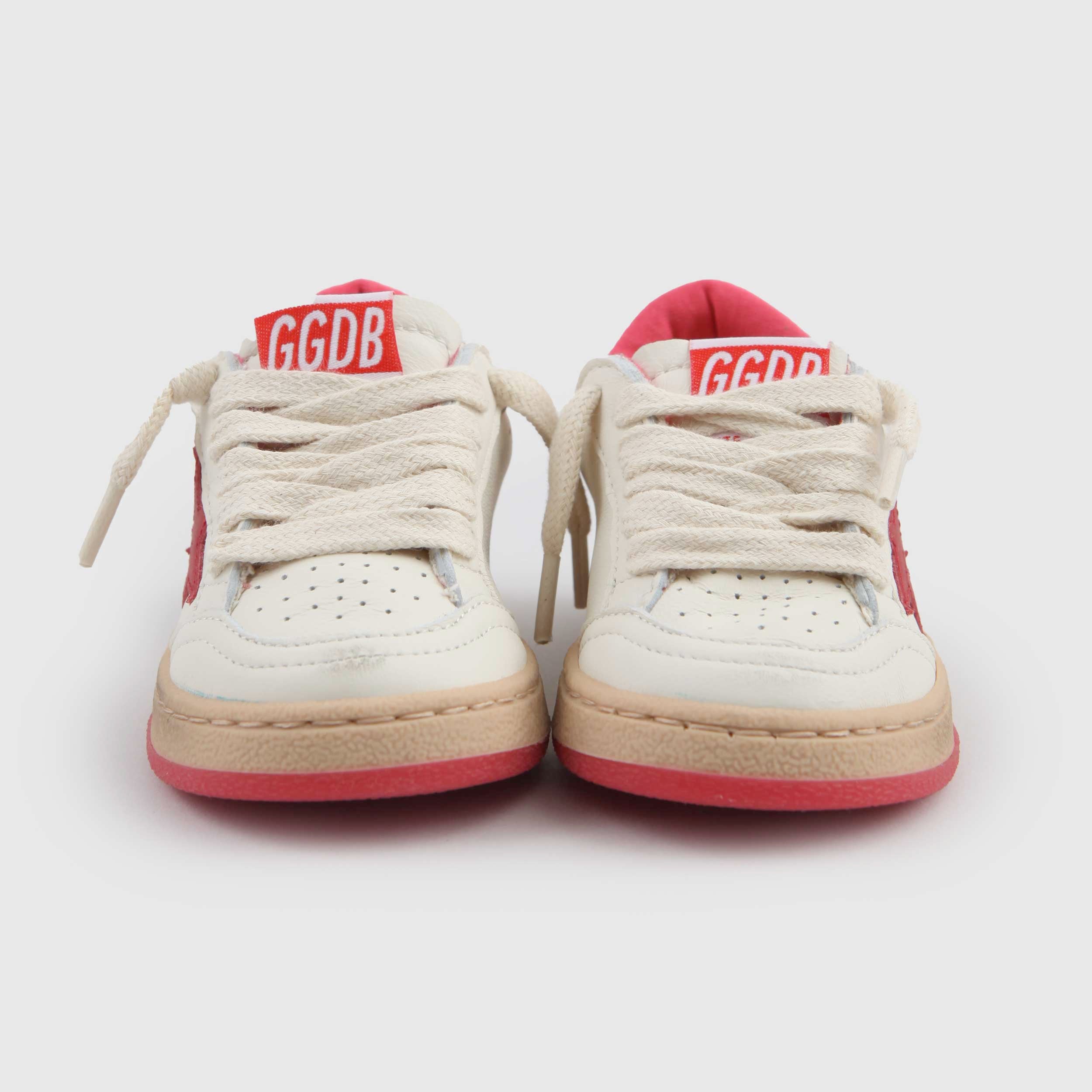 SNEAKER BALL STAR UNISEX BIANCA E ROSSA BAMBINO