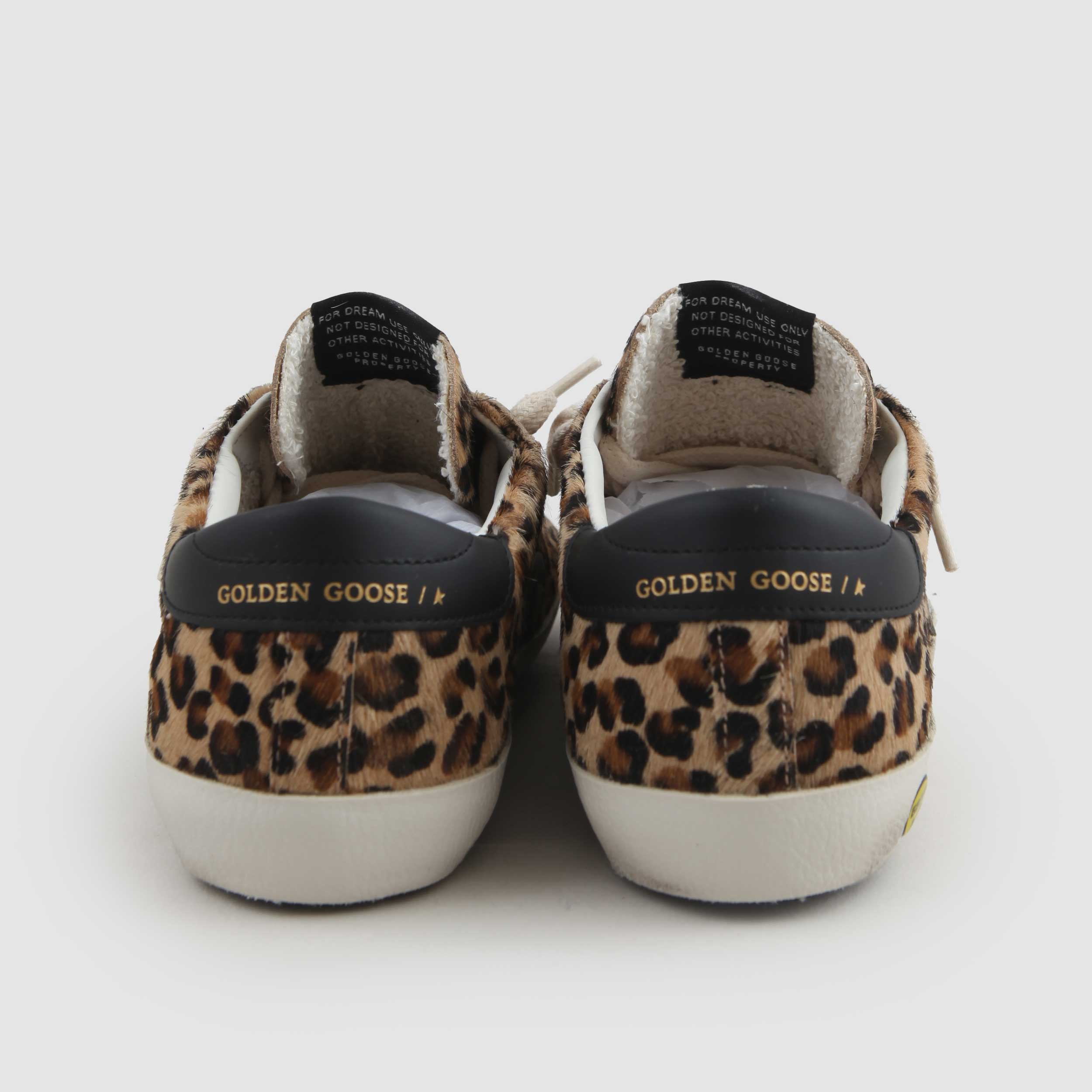 Sneakers Super Star Leopardate Firmate Golden Goose