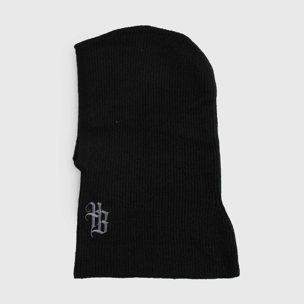 Black Balaclava with Embroidery House of Basicz Logo