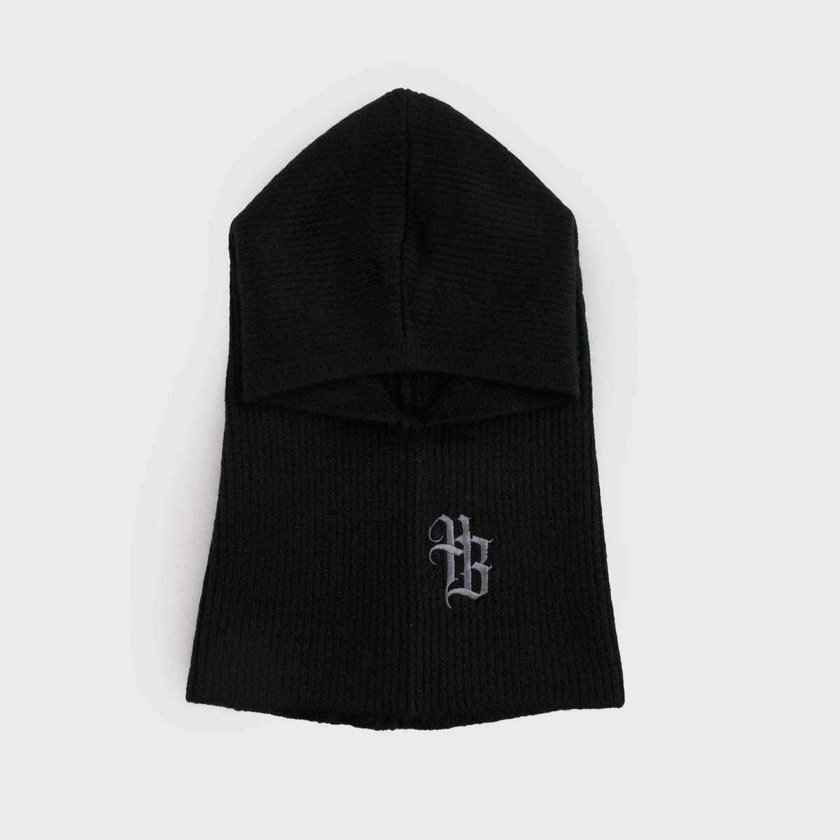 Black Balaclava with Embroidery House of Basicz Logo