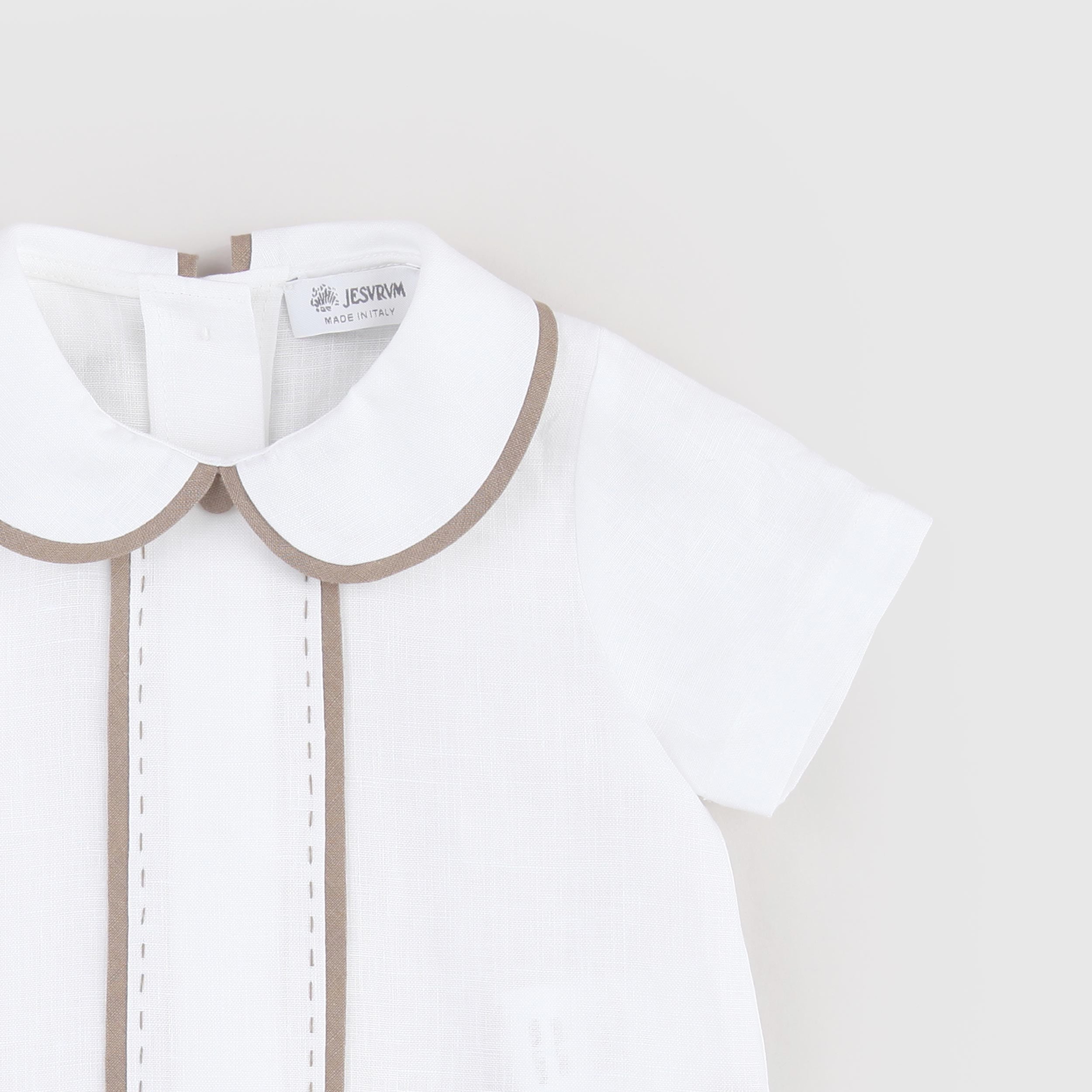 Camicia Bianca Rifinita Firmata JESURUM