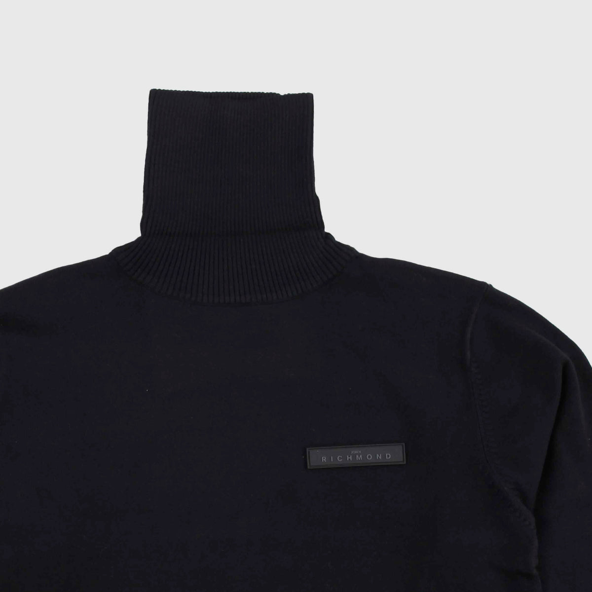 Pullover Nero con Collo Alto per Ragazzi JOHN RICHMOND