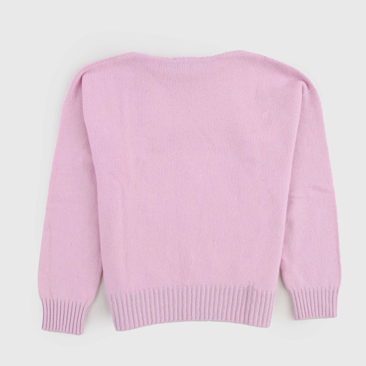 Pink Turtleneck with Ribbed Processing for Jurta Boys