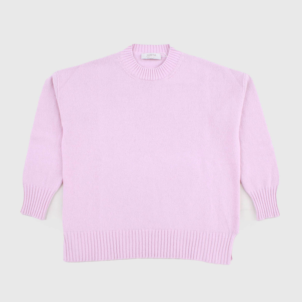 Pink Merino Wool T-Shirt for Girl by JURTA