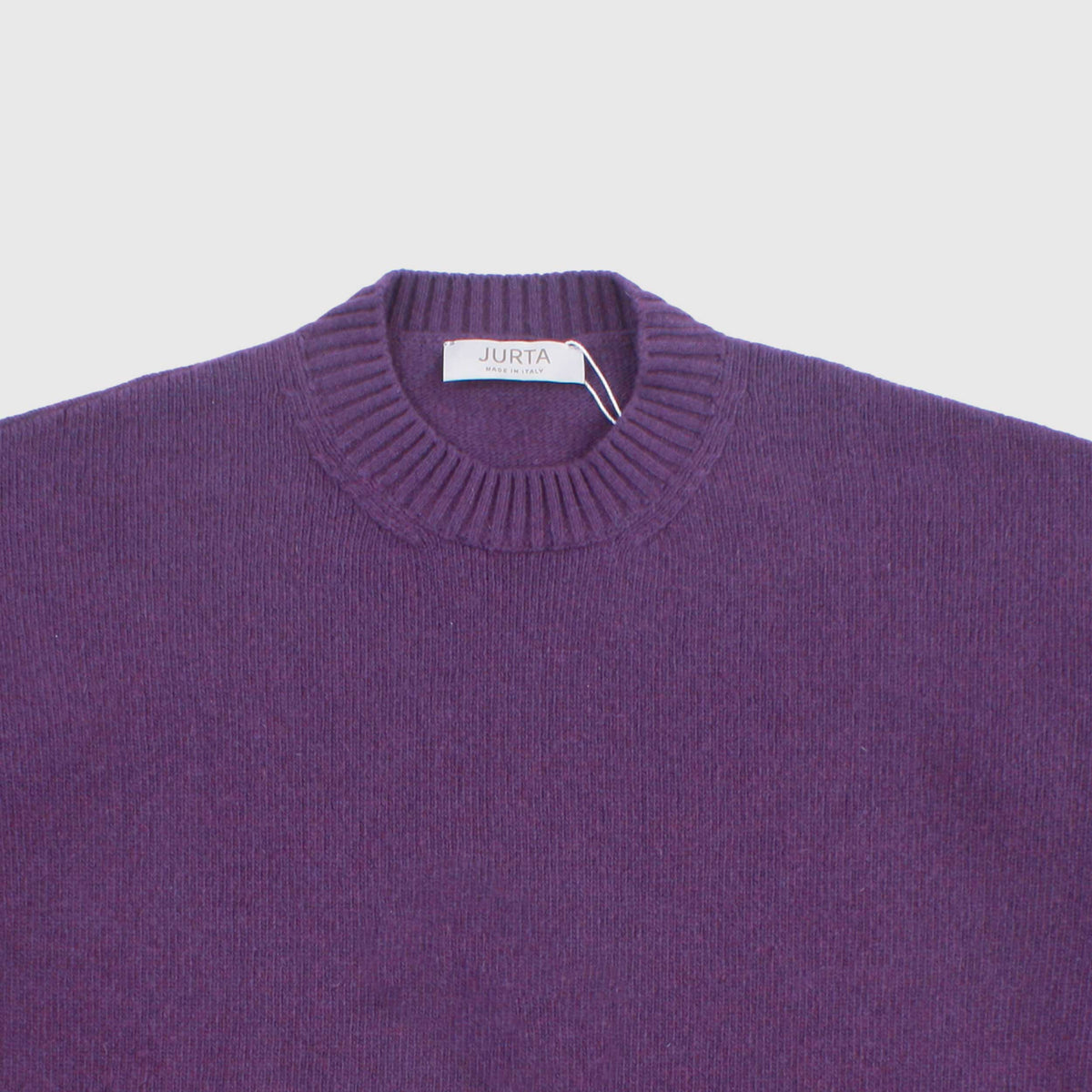 Purple Merino Wool Pullover for Girl by JURTA