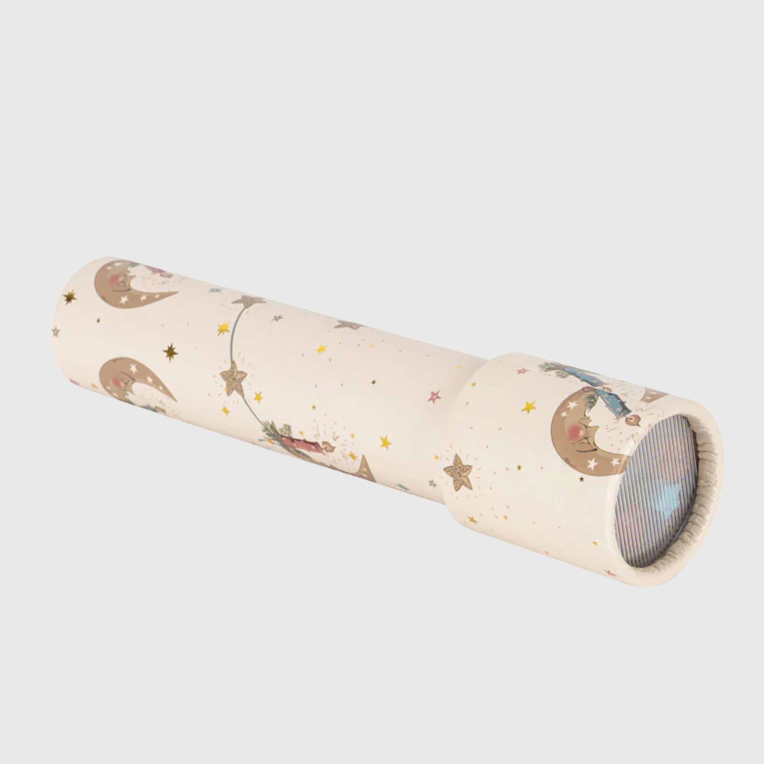 Caleidoscopio Beige Con Stampa Luna Firmato KONGES SLOJD