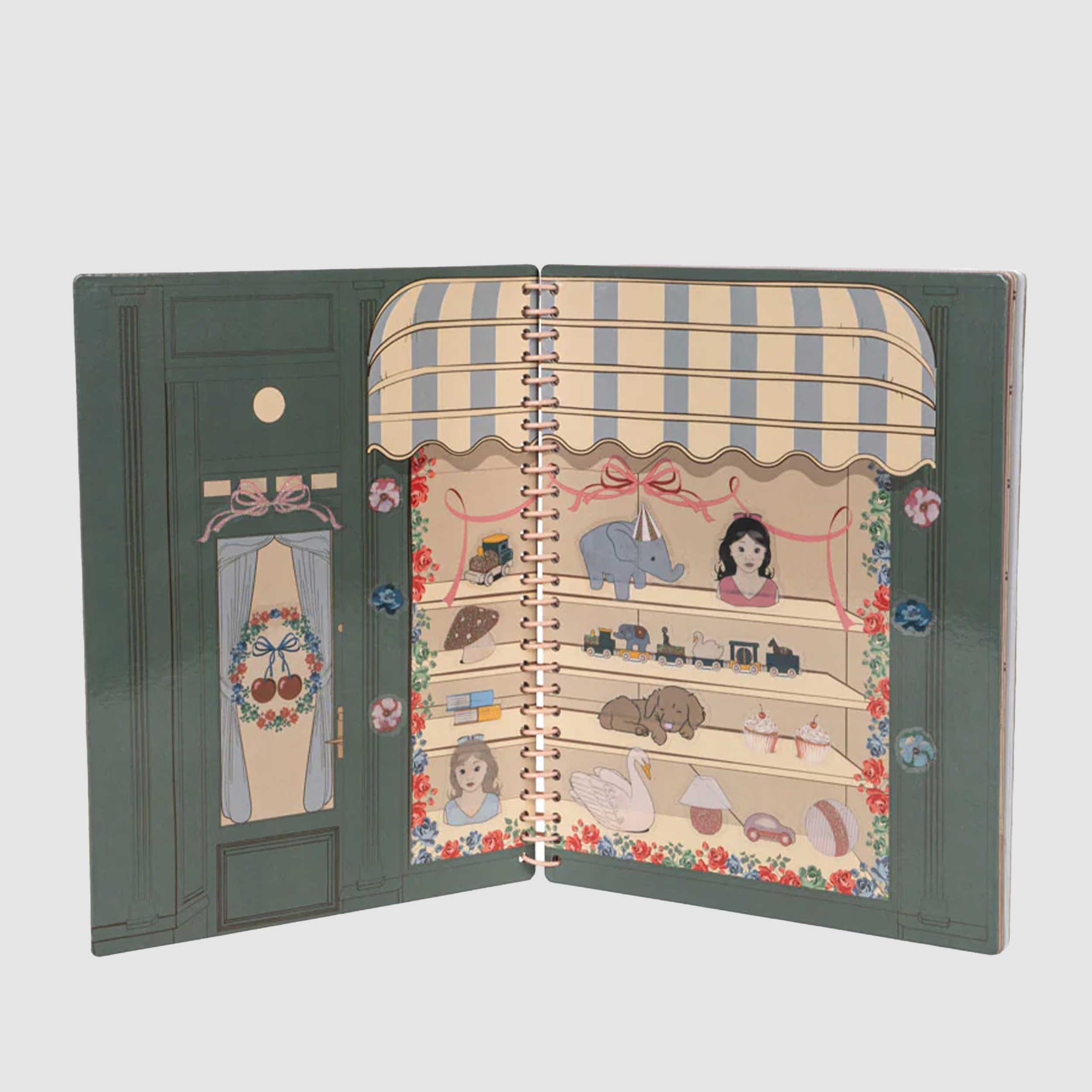 Libro Di Adesivi Riutilizzabili Firmato KONGES SLOJD