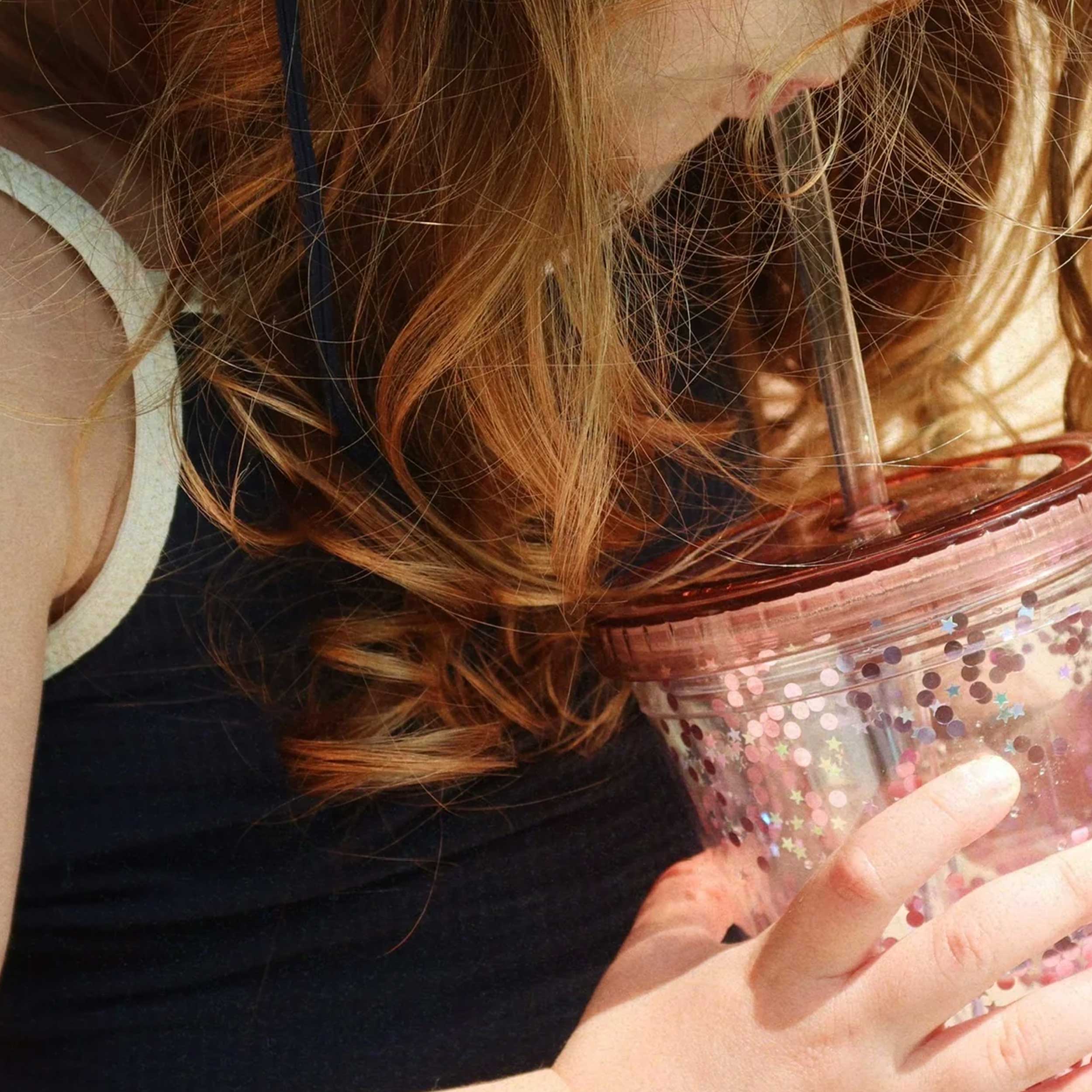 KONGES SLOJD One-Piece Swimsuit with Straps in Blue