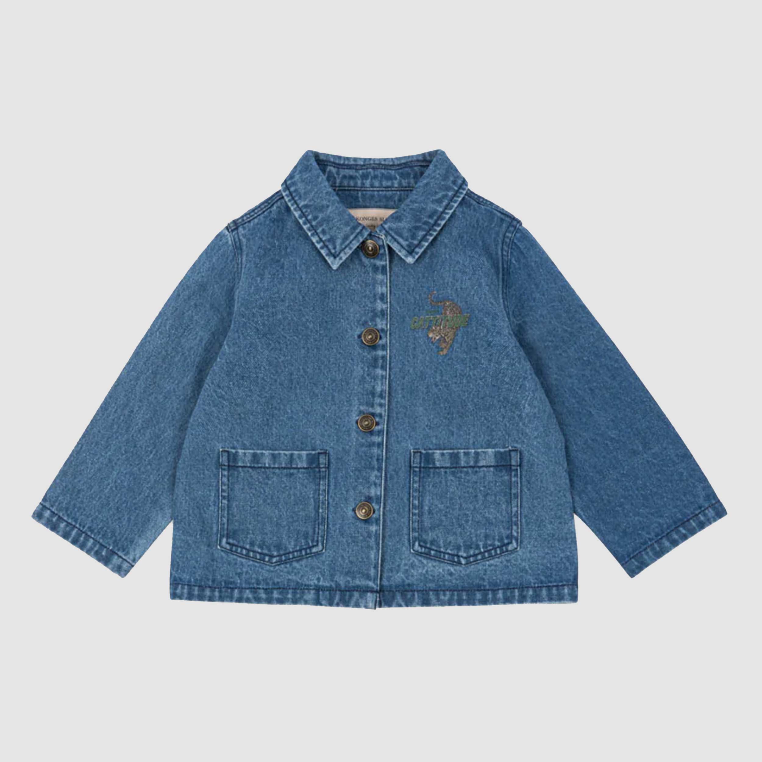 Giubbino di Jeans in Denim Firmato KONGES SLOJD