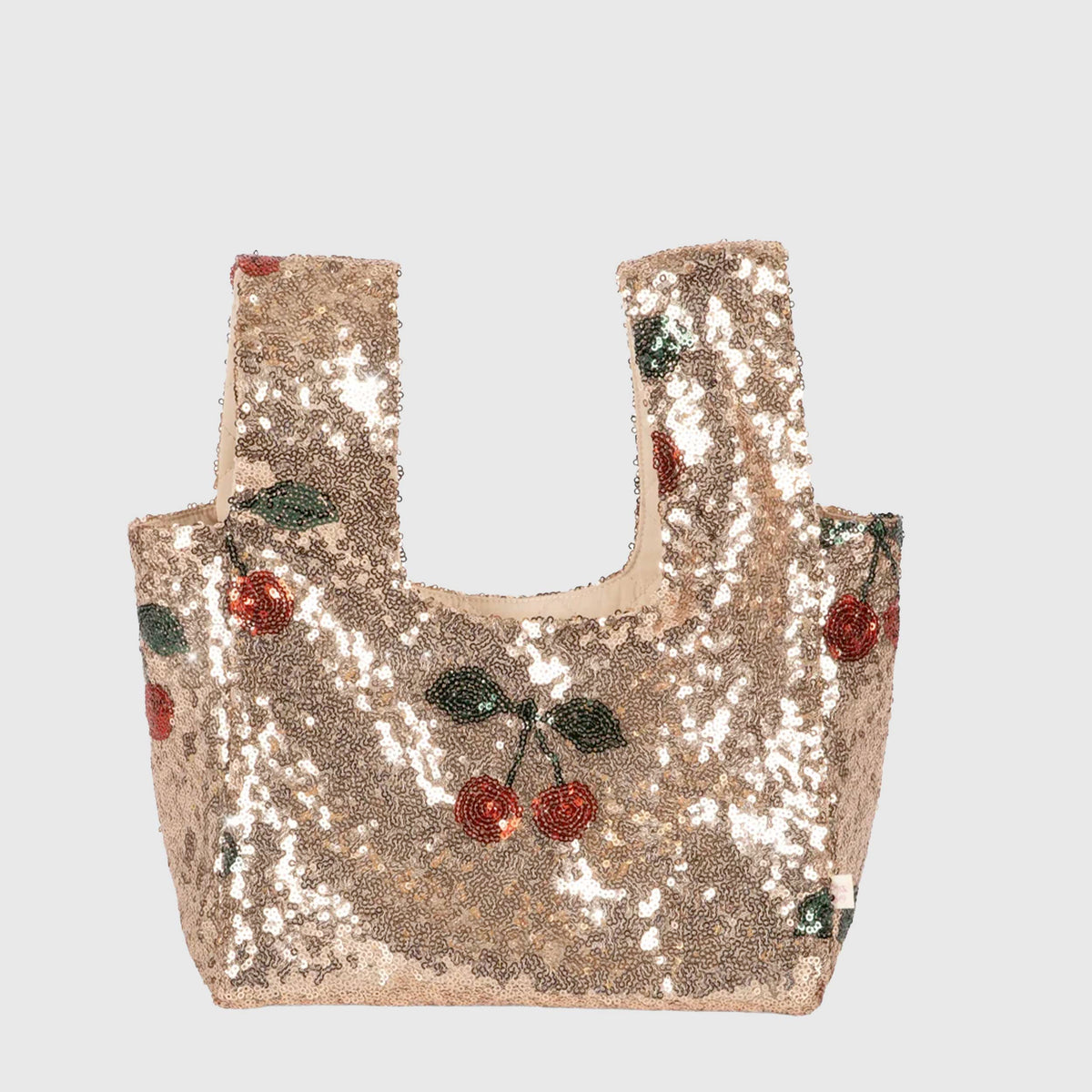 Starla Sequin Tote Gold Bag for Girls KONGES SLOJD