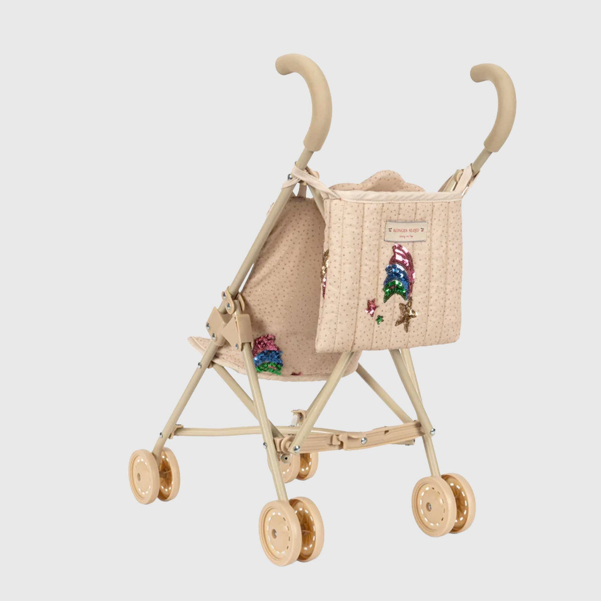 Passeggino a Pois con Paillettes per Neonata KONGES SLOJD