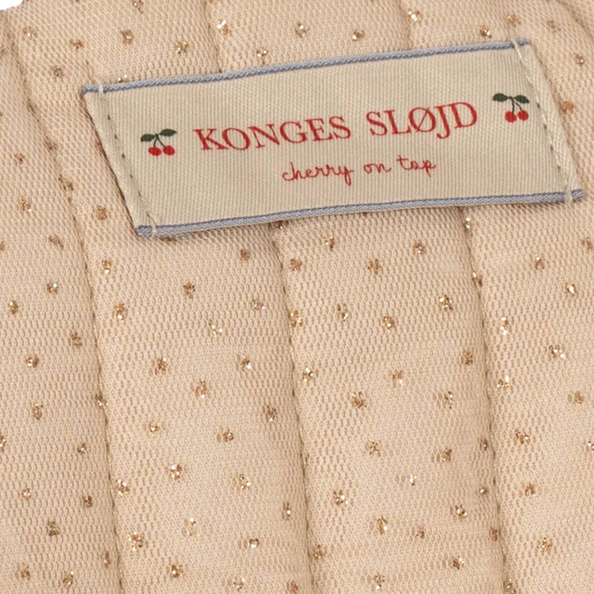 Passeggino a Pois con Paillettes per Neonata KONGES SLOJD