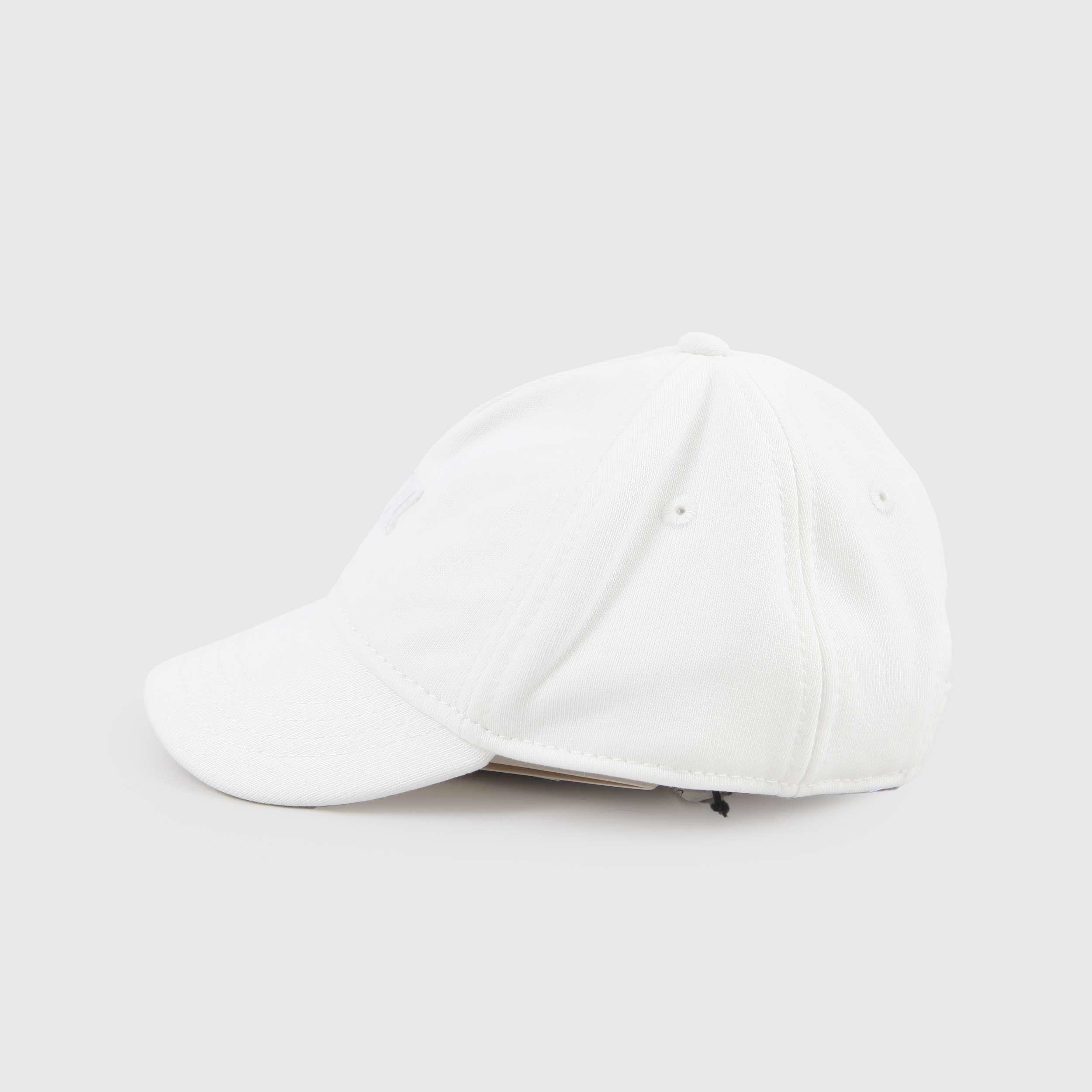Cappello Bianco con Logo Tono su Tono Firmato K-WAY