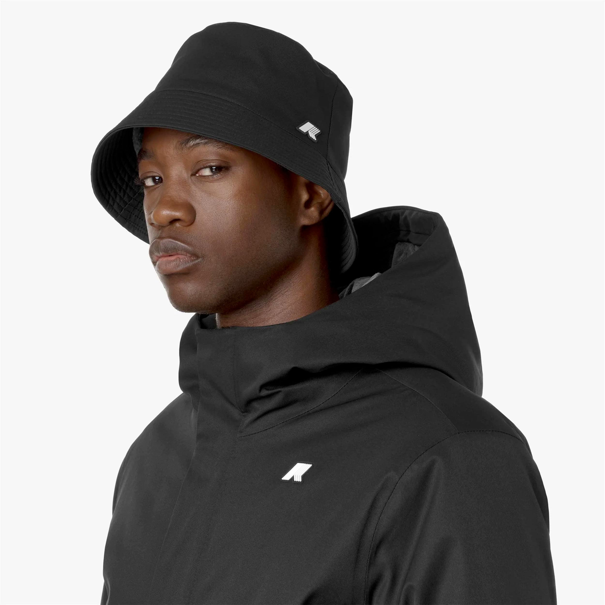 Black Pascalle Hat in Twill for Boys By K-WAY
