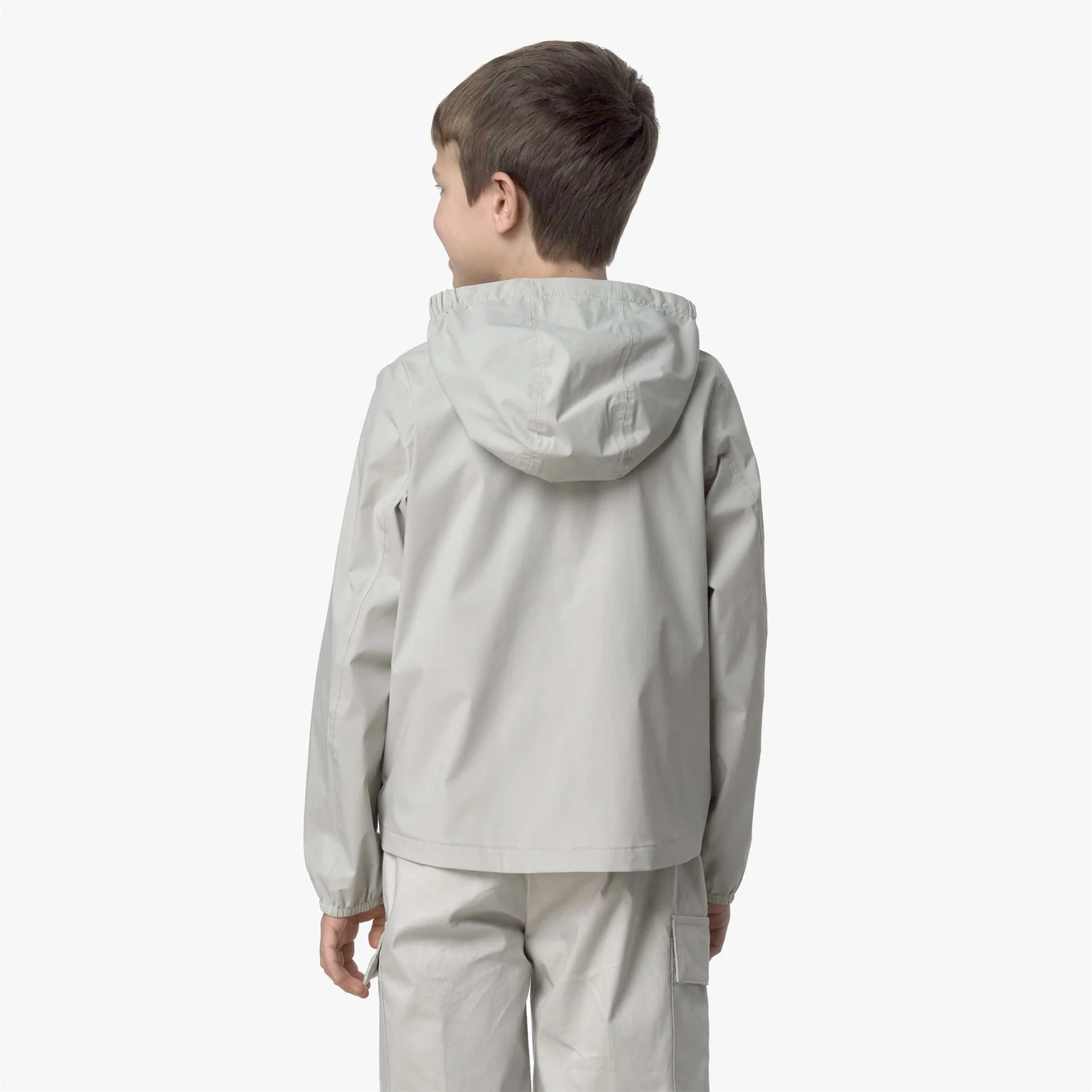 Giacca P. Jack Stretch Beige con Logo Firmata K-WAY