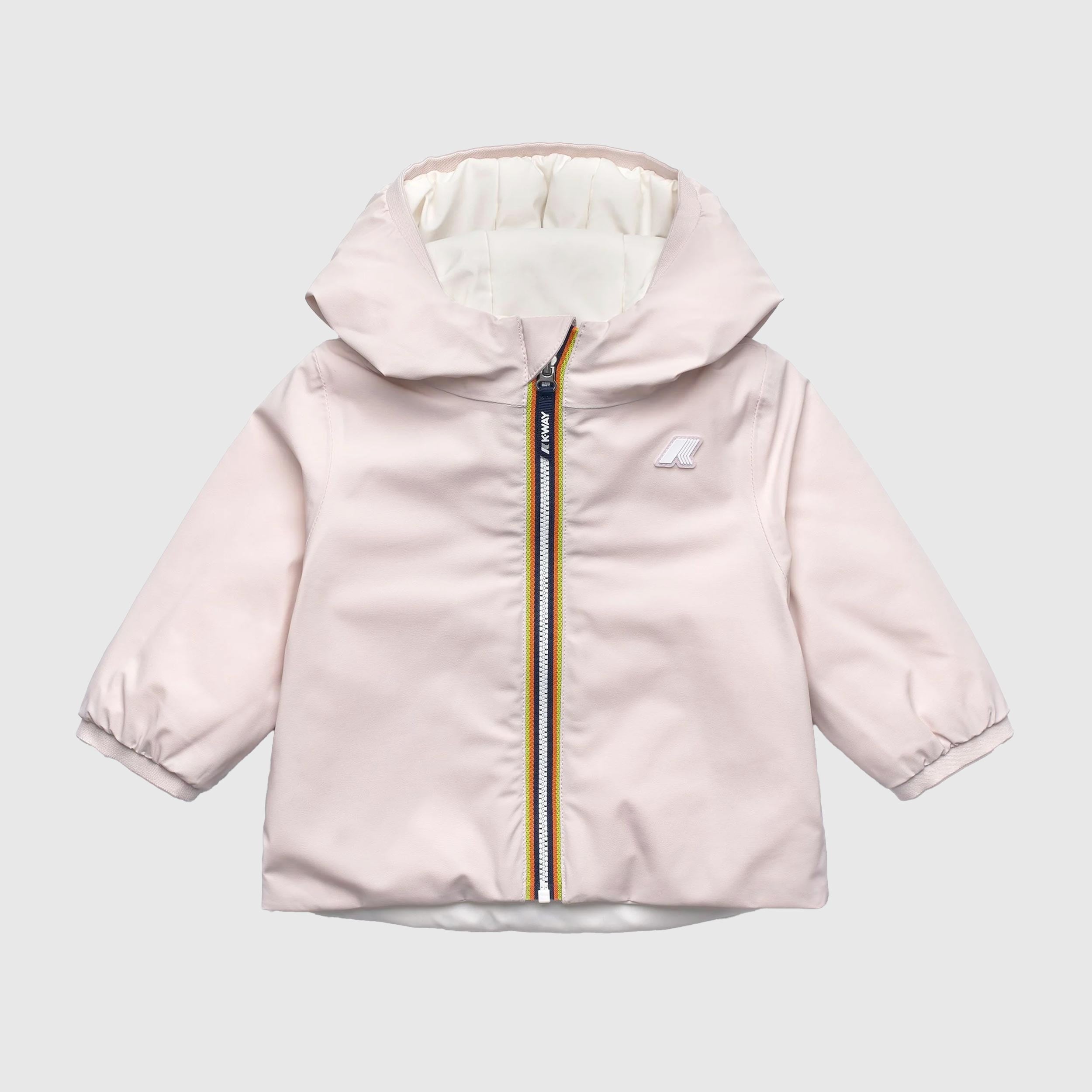 Piumino Reversibile E. Jack St Warm Double per Neonata by K-WAY