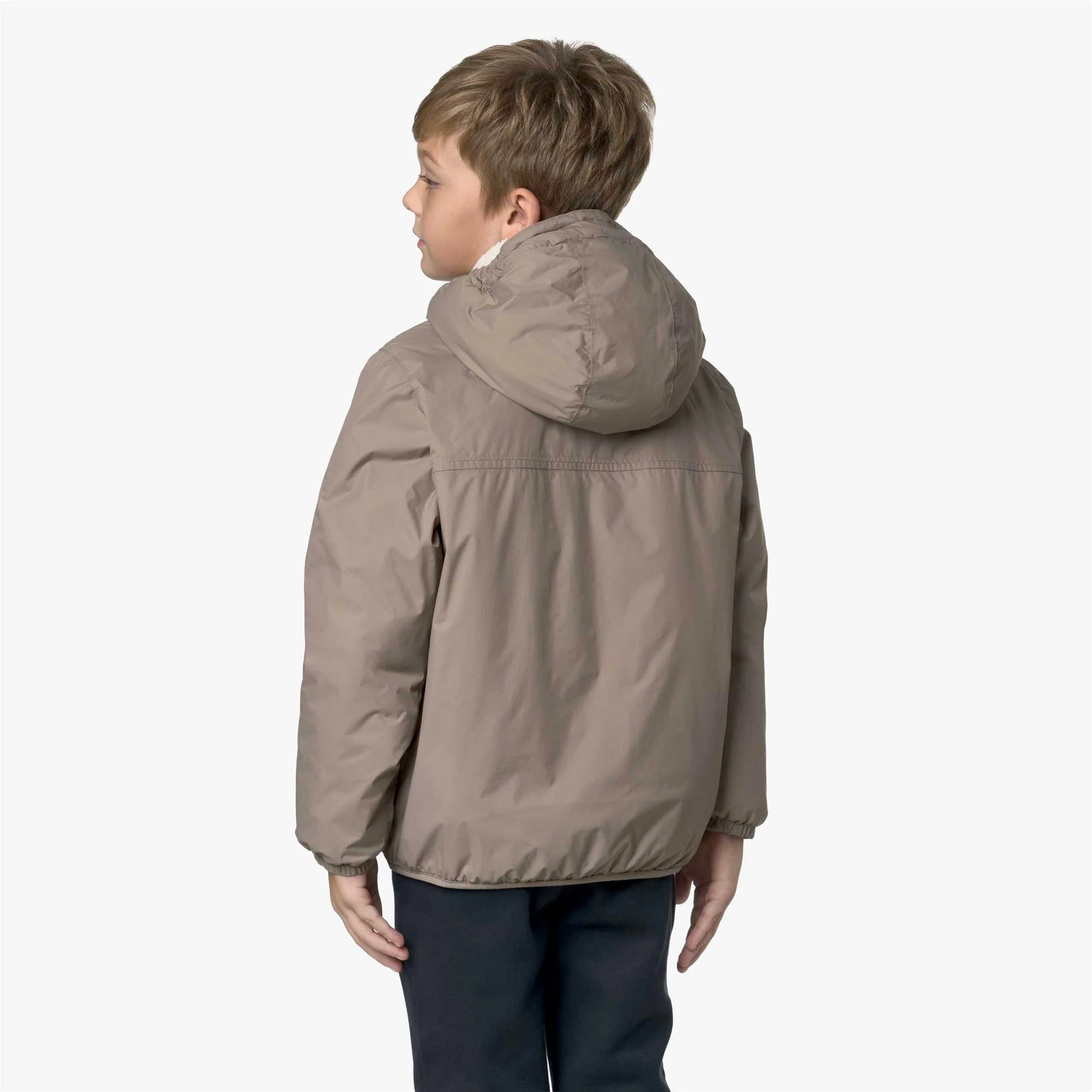 Giubbino Le Vrai Claude 4.0 Teddy per Ragazzi by K-WAY