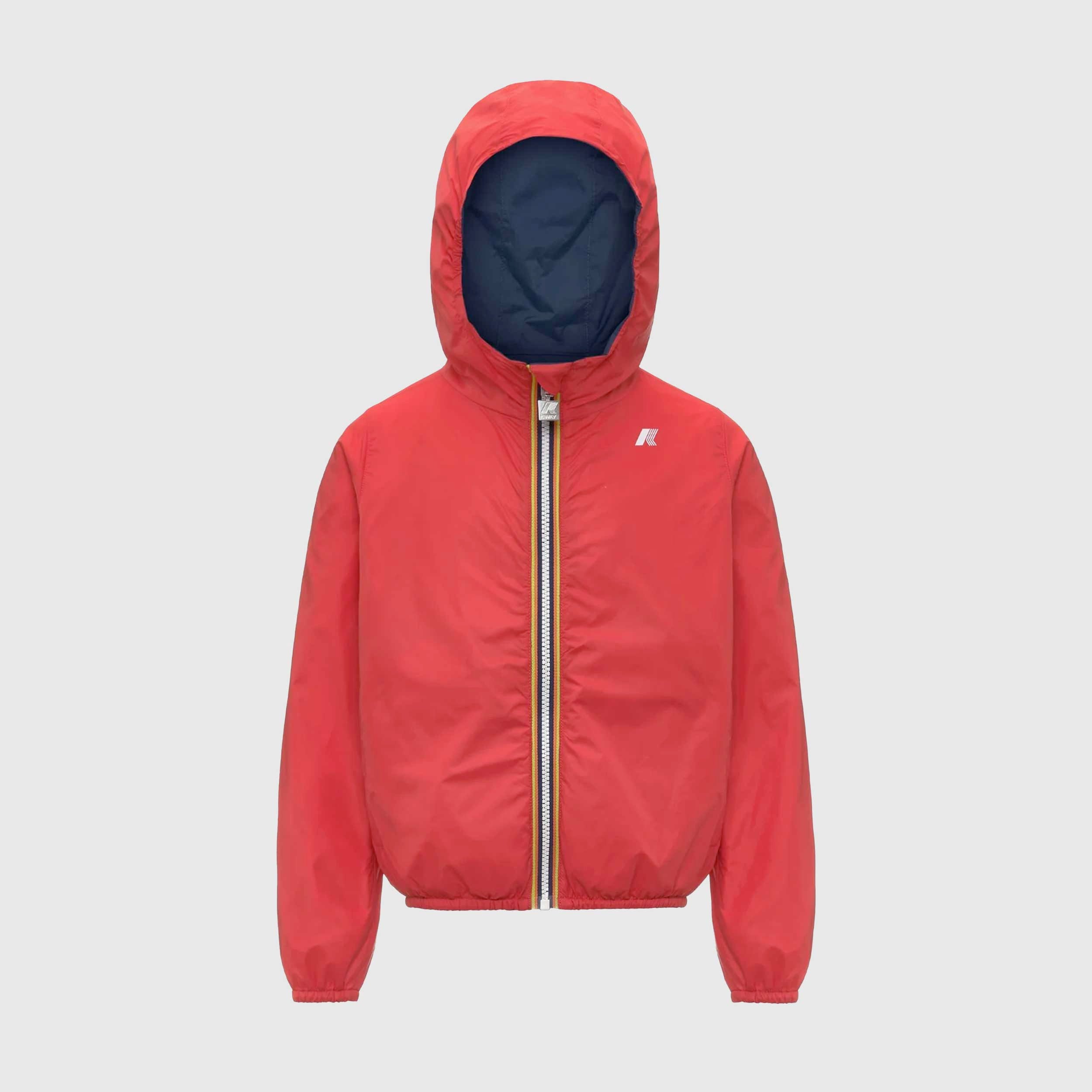 Giacca P Jake Plus Reversibile Blu e Rosso Firmata K-WAY