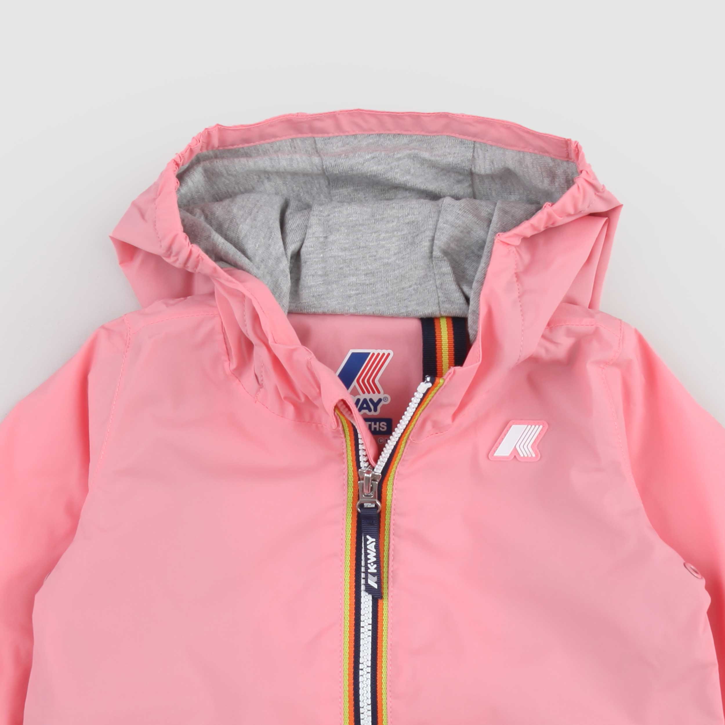 Pink Jacques Waterproof Jacket by K-WAY