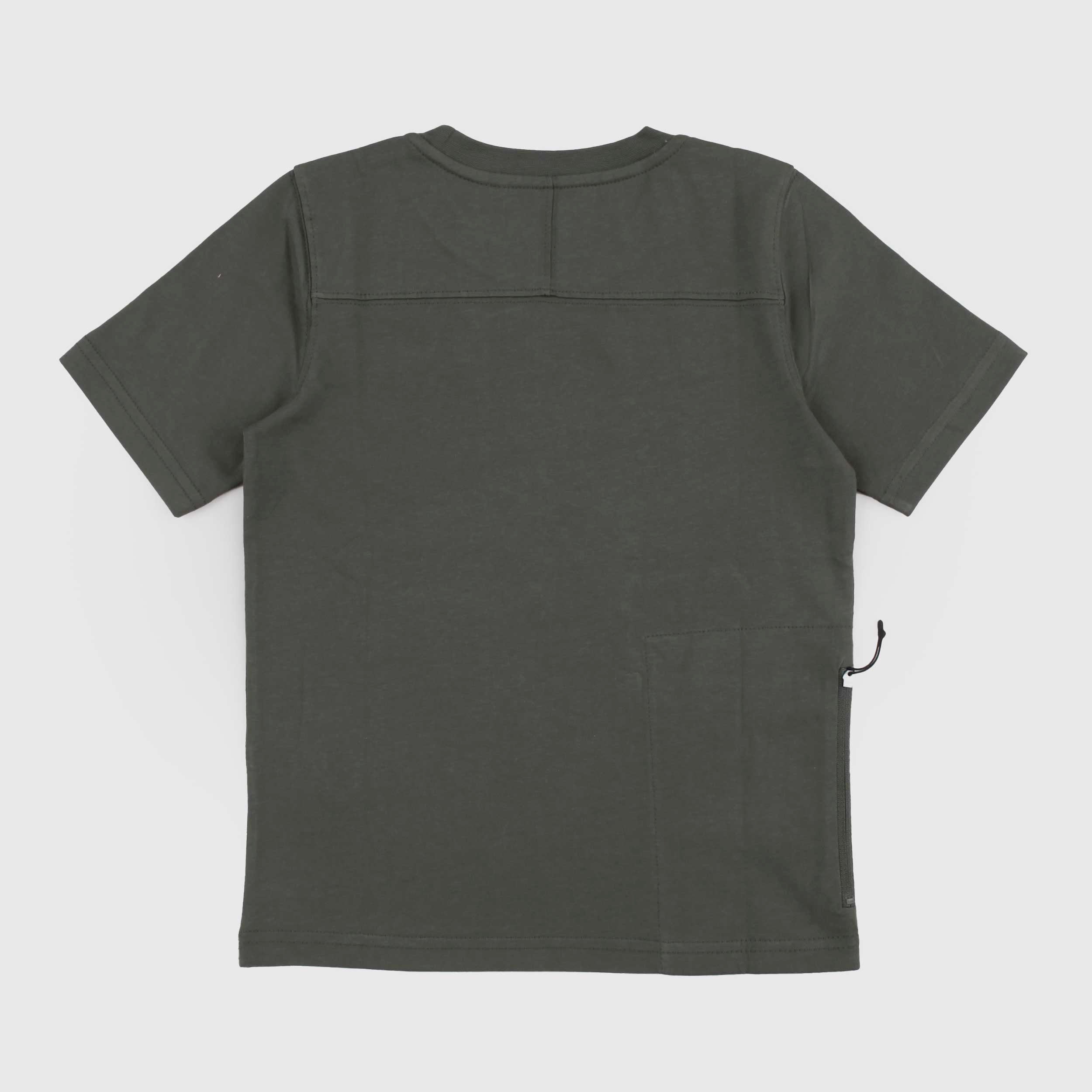 T-shirt Verde Girocollo by K-WAY