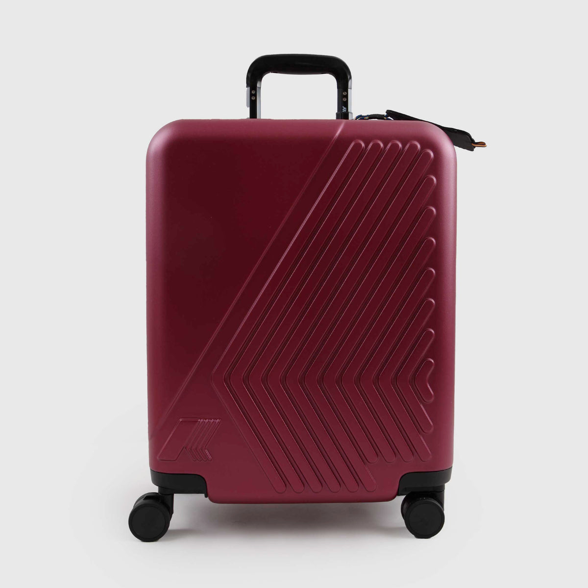 Red Eudoxie Suitcase with Logo by K-WAY