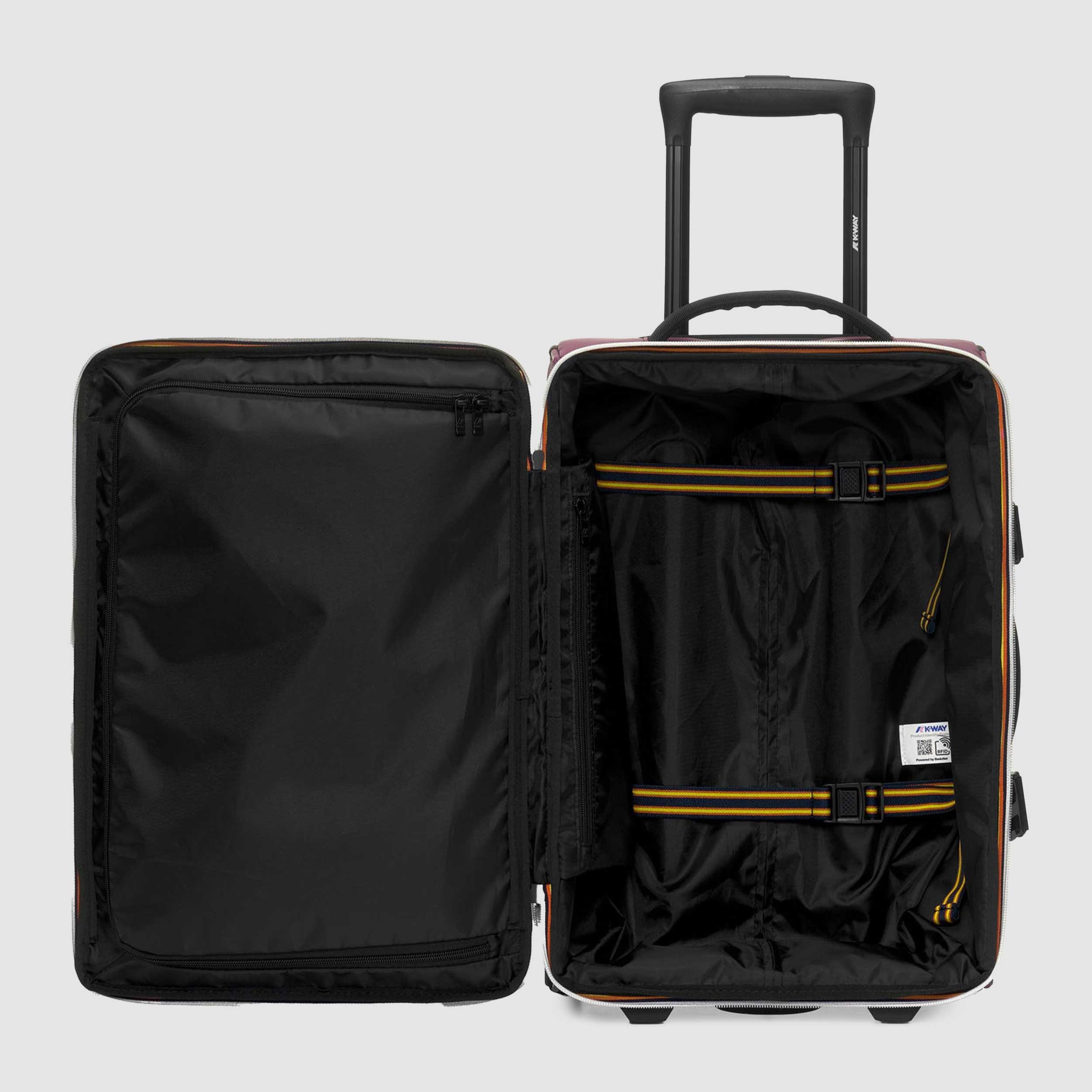 Blossac S Purple K-WAY Branded Travel Suitcase