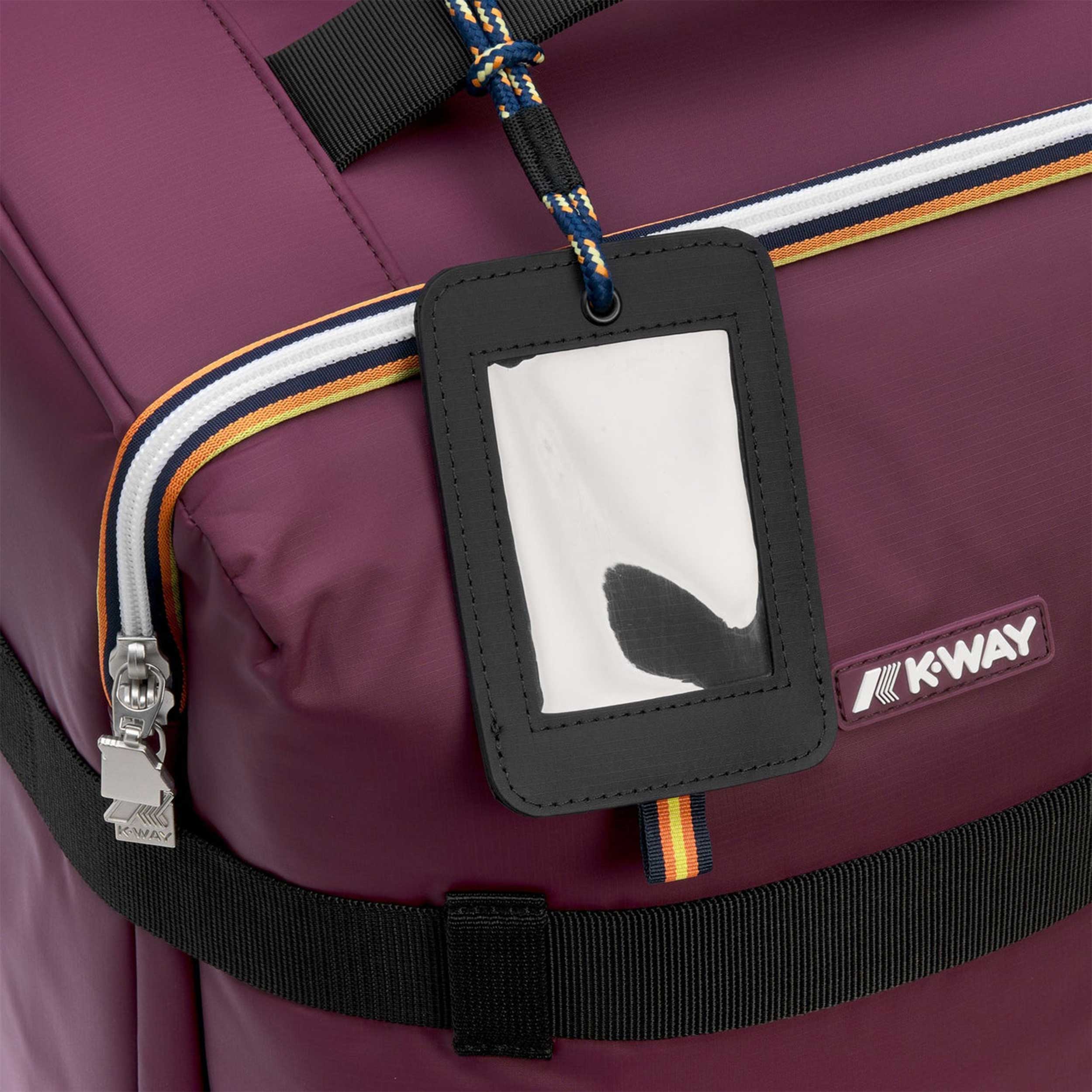 Blossac S Purple K-WAY Branded Travel Suitcase