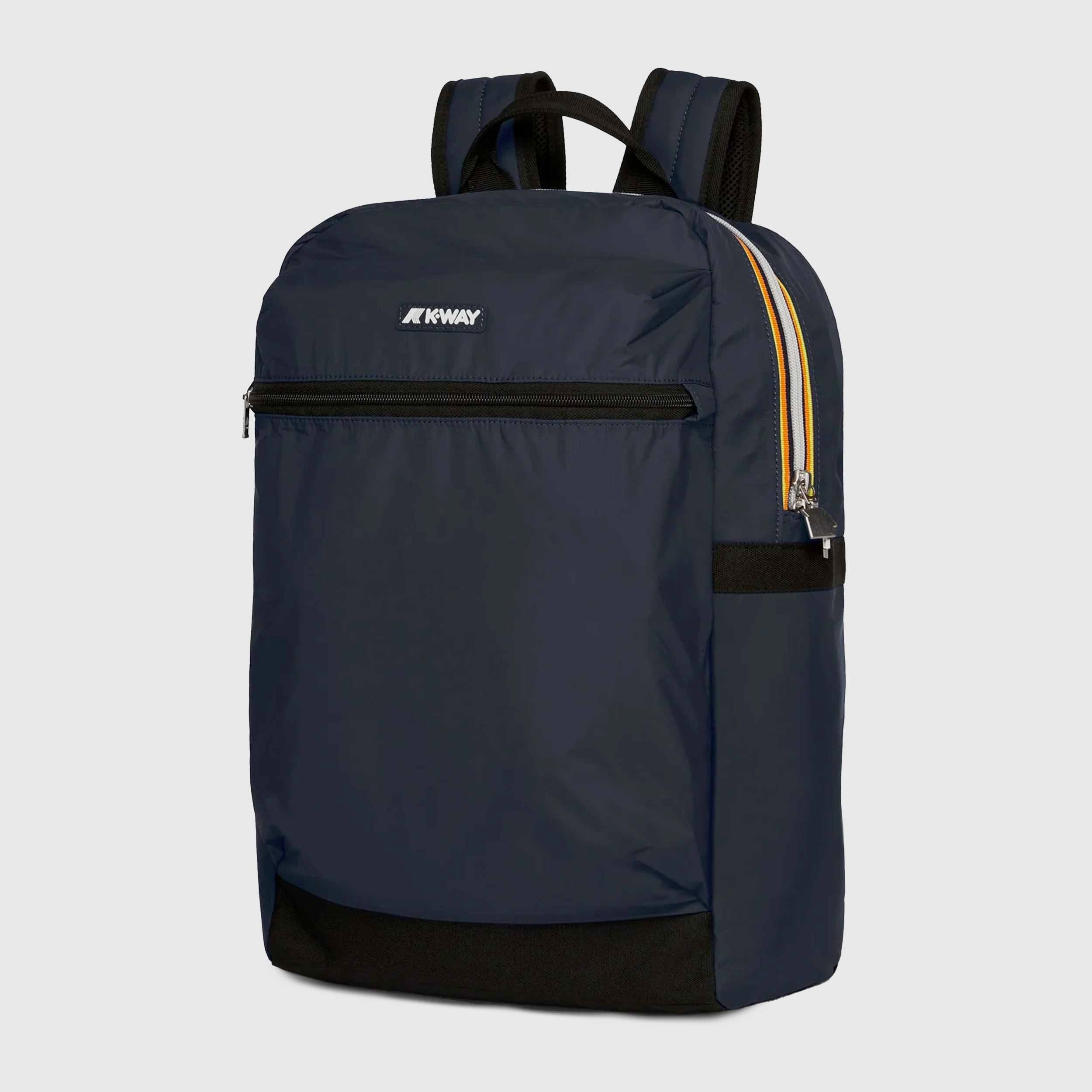 Zaino Blu Scuro Laon Firmato K-WAY