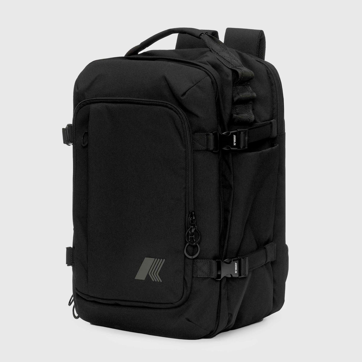Borsa Nera Salomette in Nylon per Ragazzi K-WAY