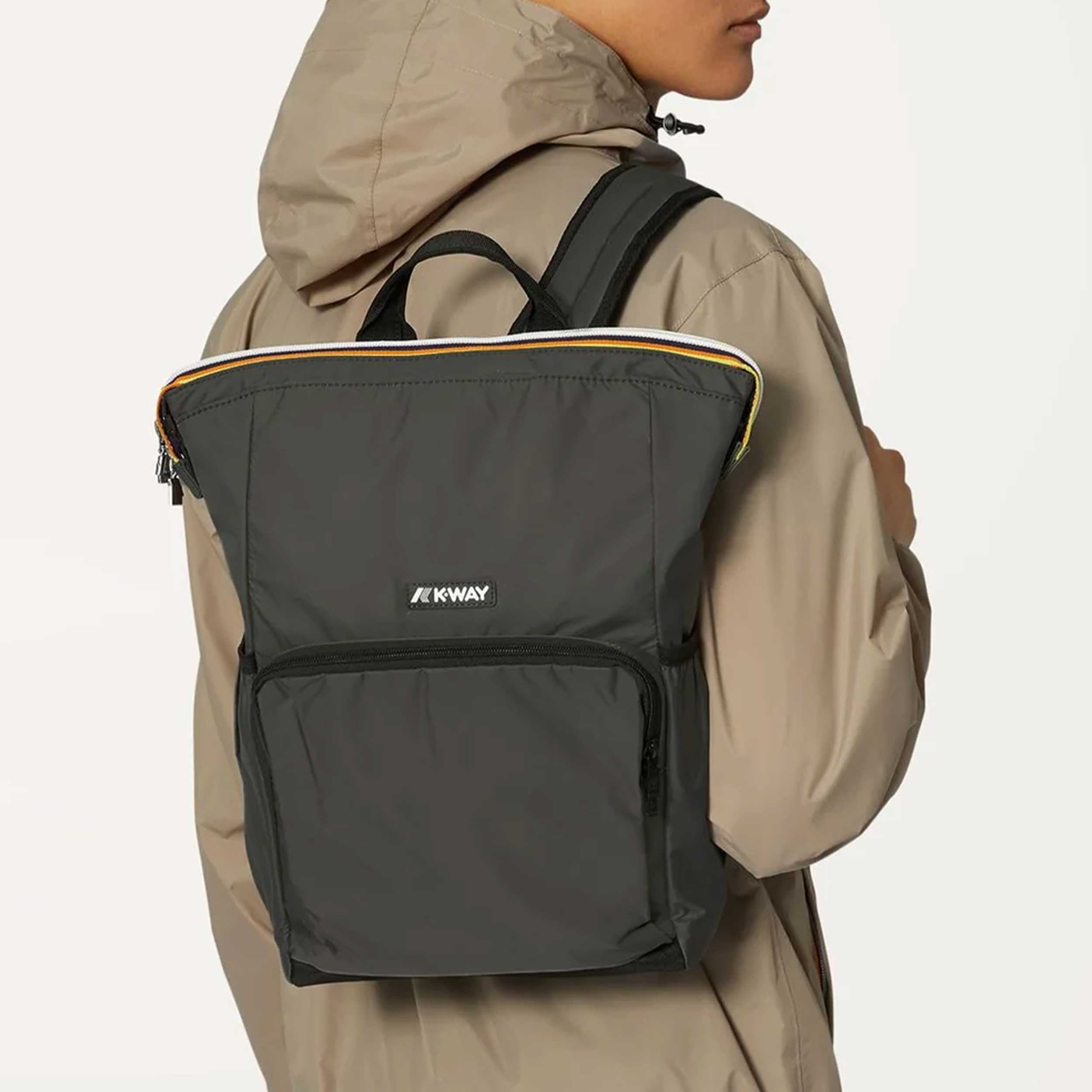 Zaino Verde Scuro Maizy Firmato K-WAY