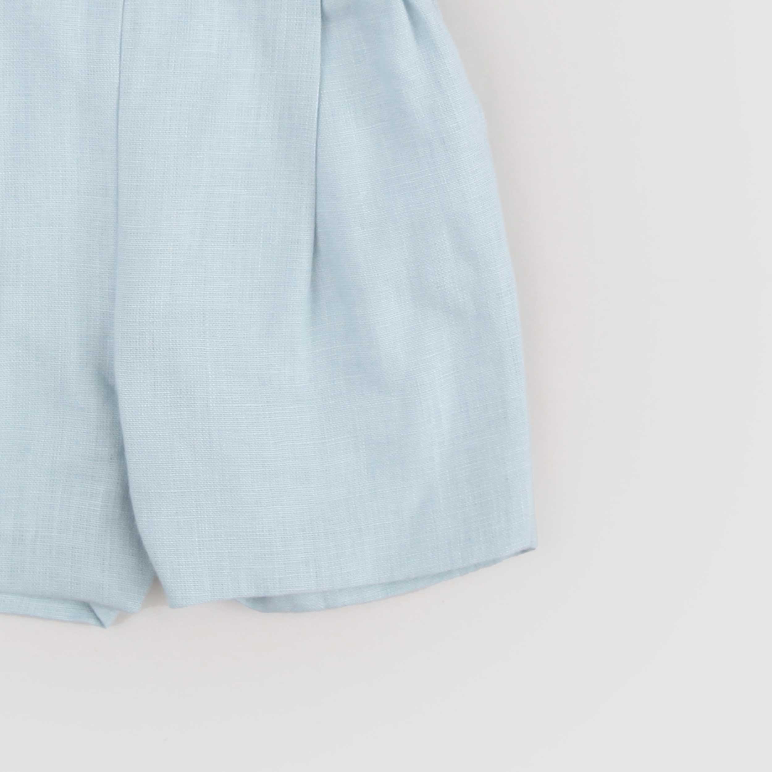 Completino Bianco e Celeste Due Pezzi Firmato LA STUPENDERIA