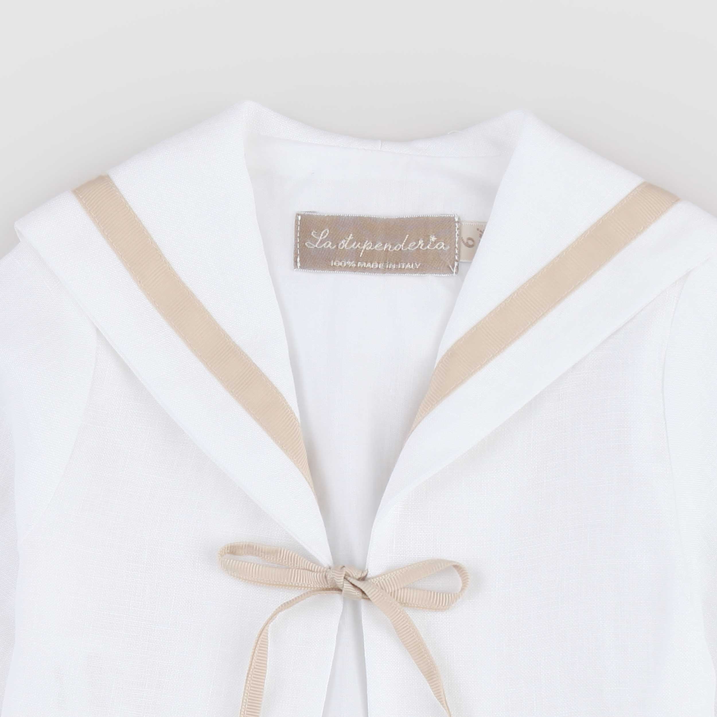 Giacca Bianca Design Marinaio Firmata LA STUPENDERIA
