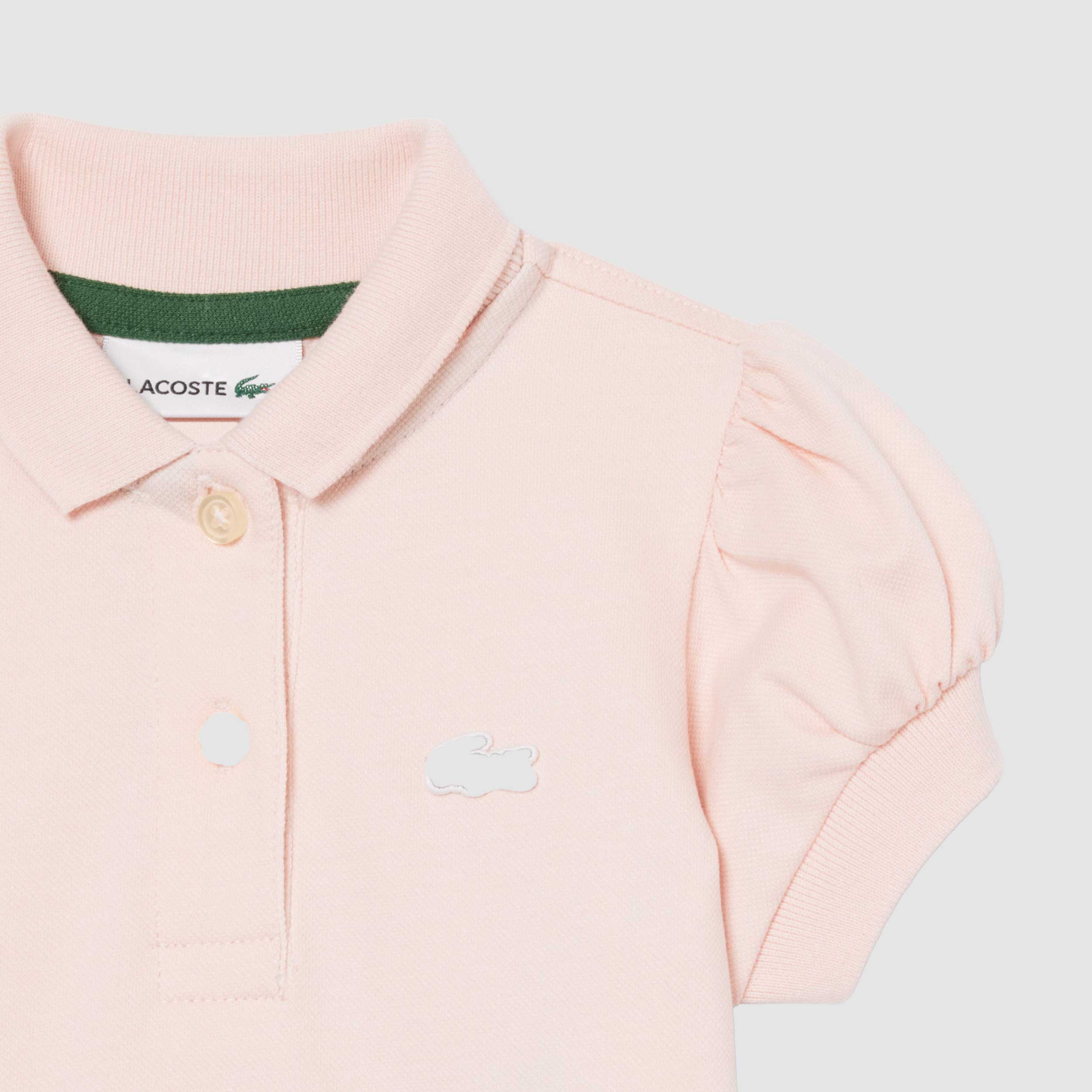 Abito Rosa da Neonata con Culotte Firmato LACOSTE