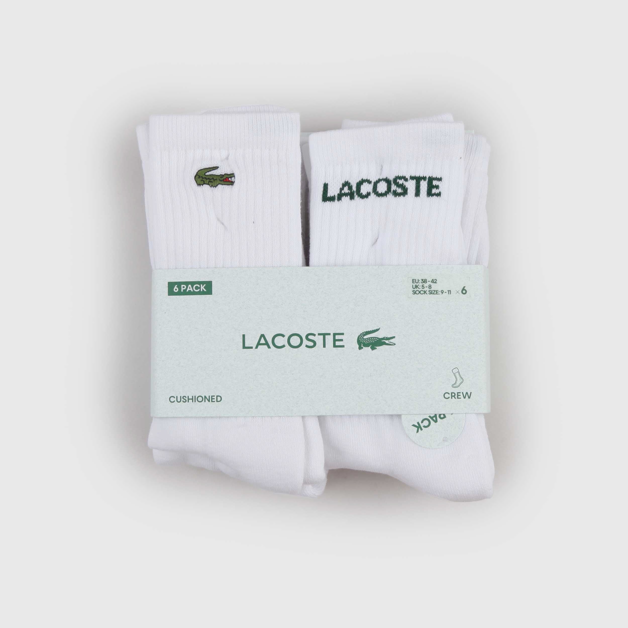 Confezione con Set Calzini Sportivi Firmata LACOSTE