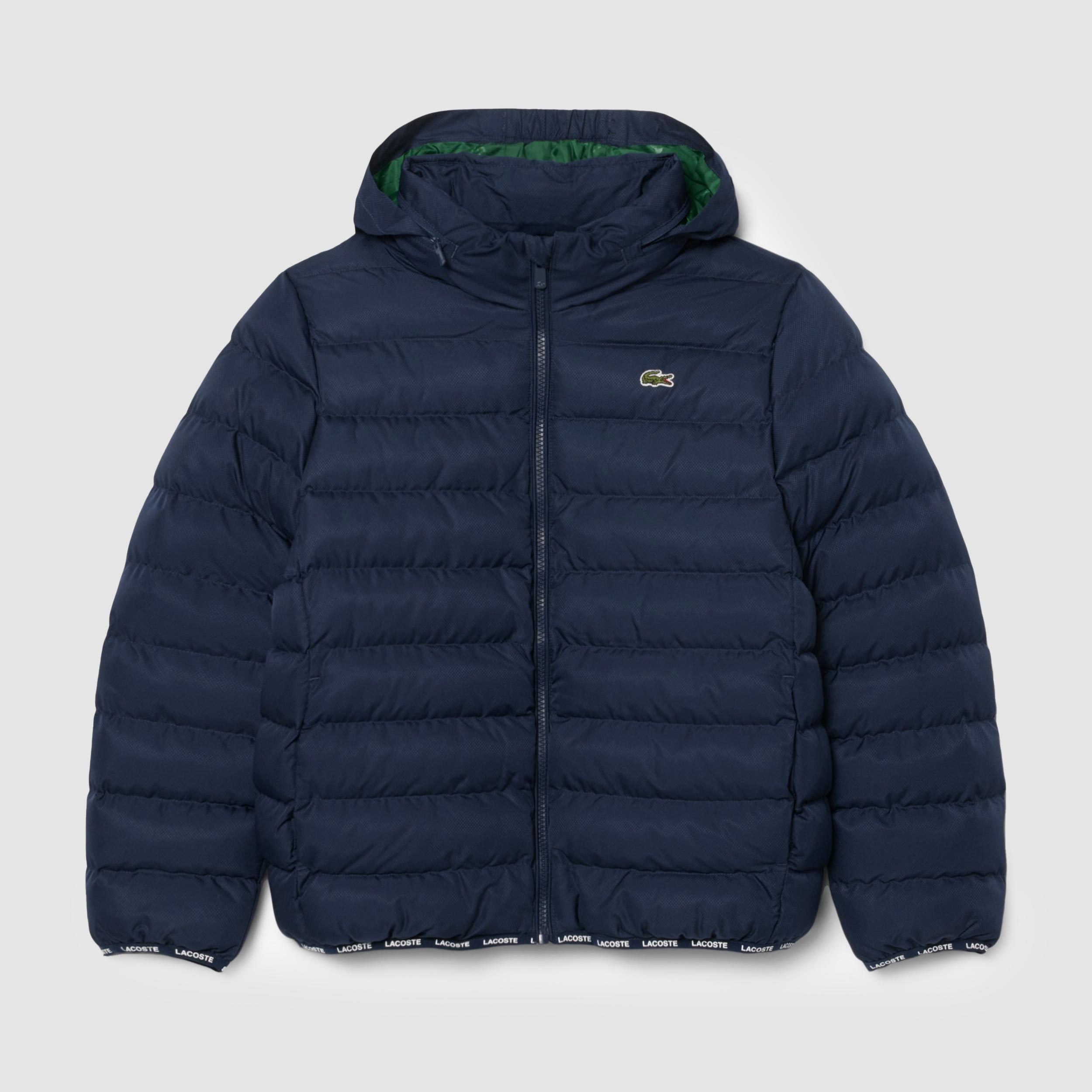 Giubbino Blu con Piccolo Logo per Ragazzo by LACOSTE