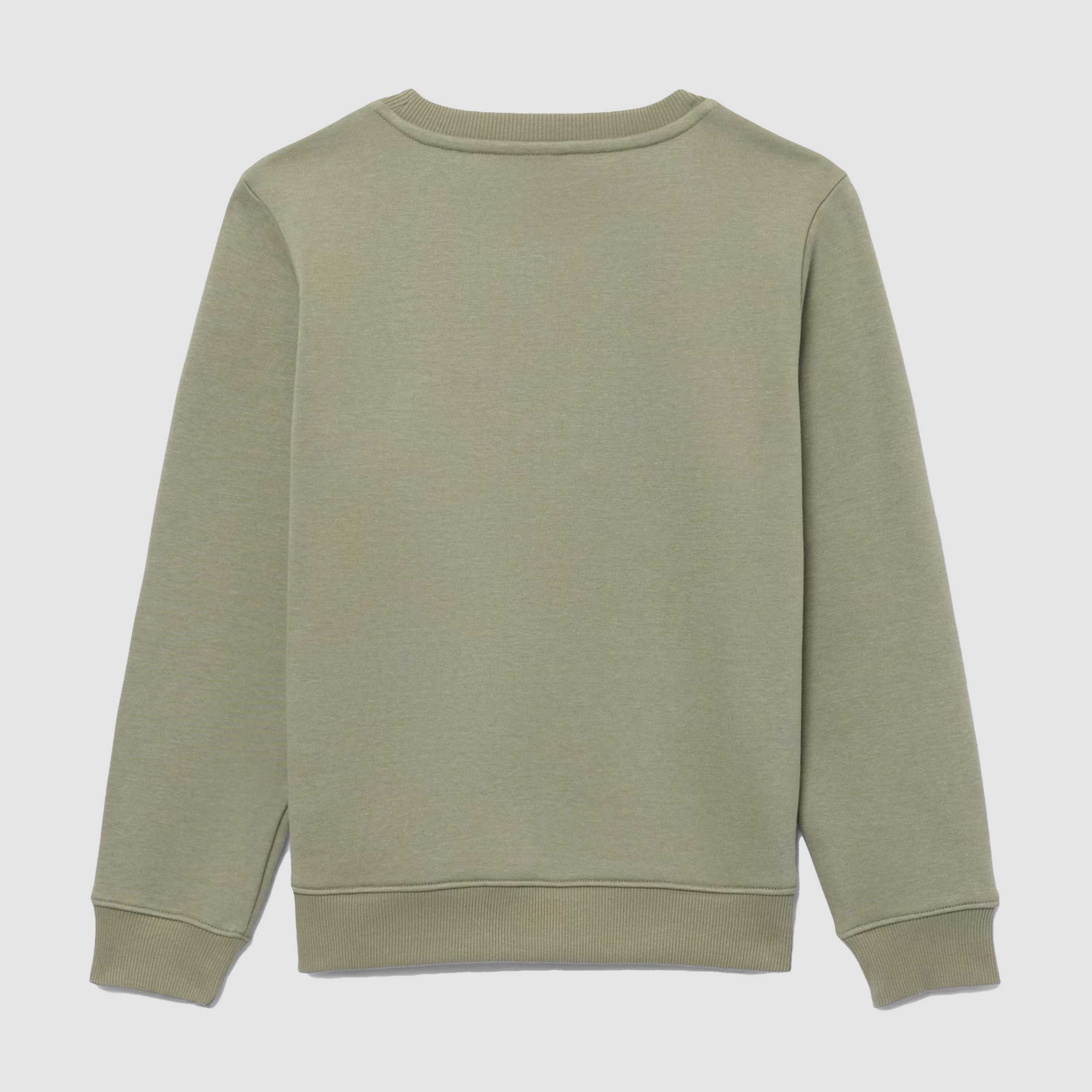 Green Sweatshirt Crew neck for Boys Signed LACOSTE