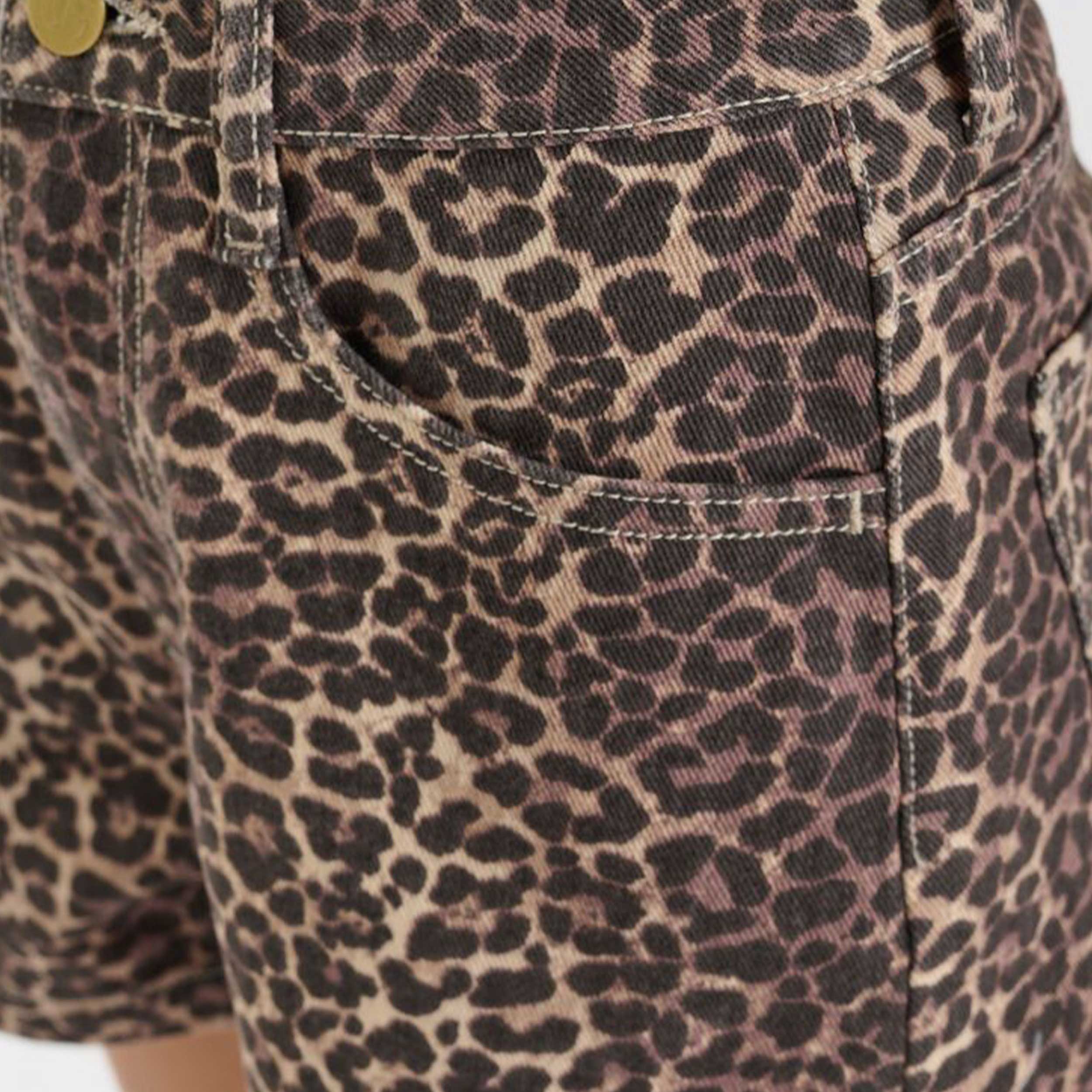 Le TEMPS DES CERISES Le TEMPS DES CERISES Spotted Print Shorts