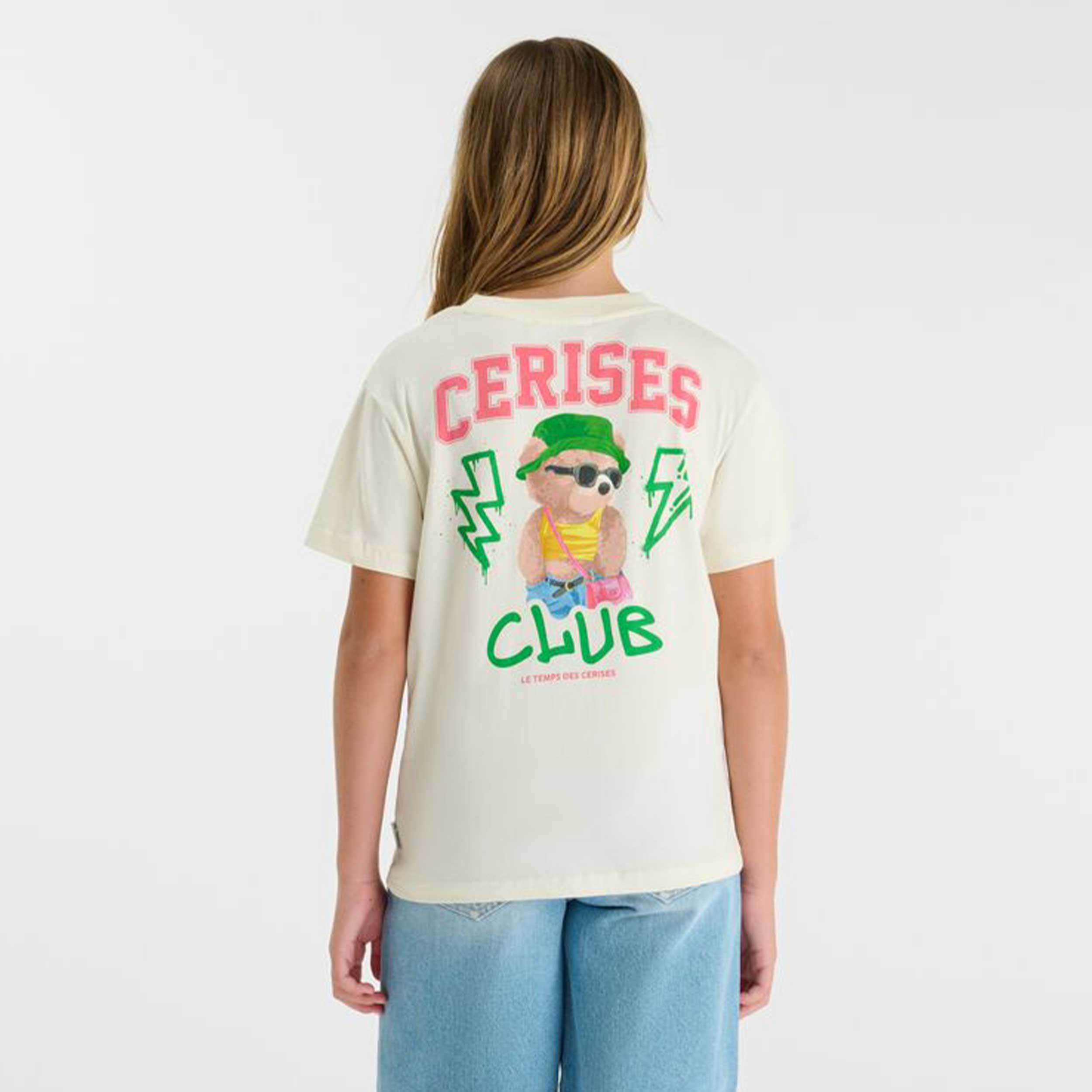 White Lucygi T-shirt Signed LE TEMPS DES CERISES