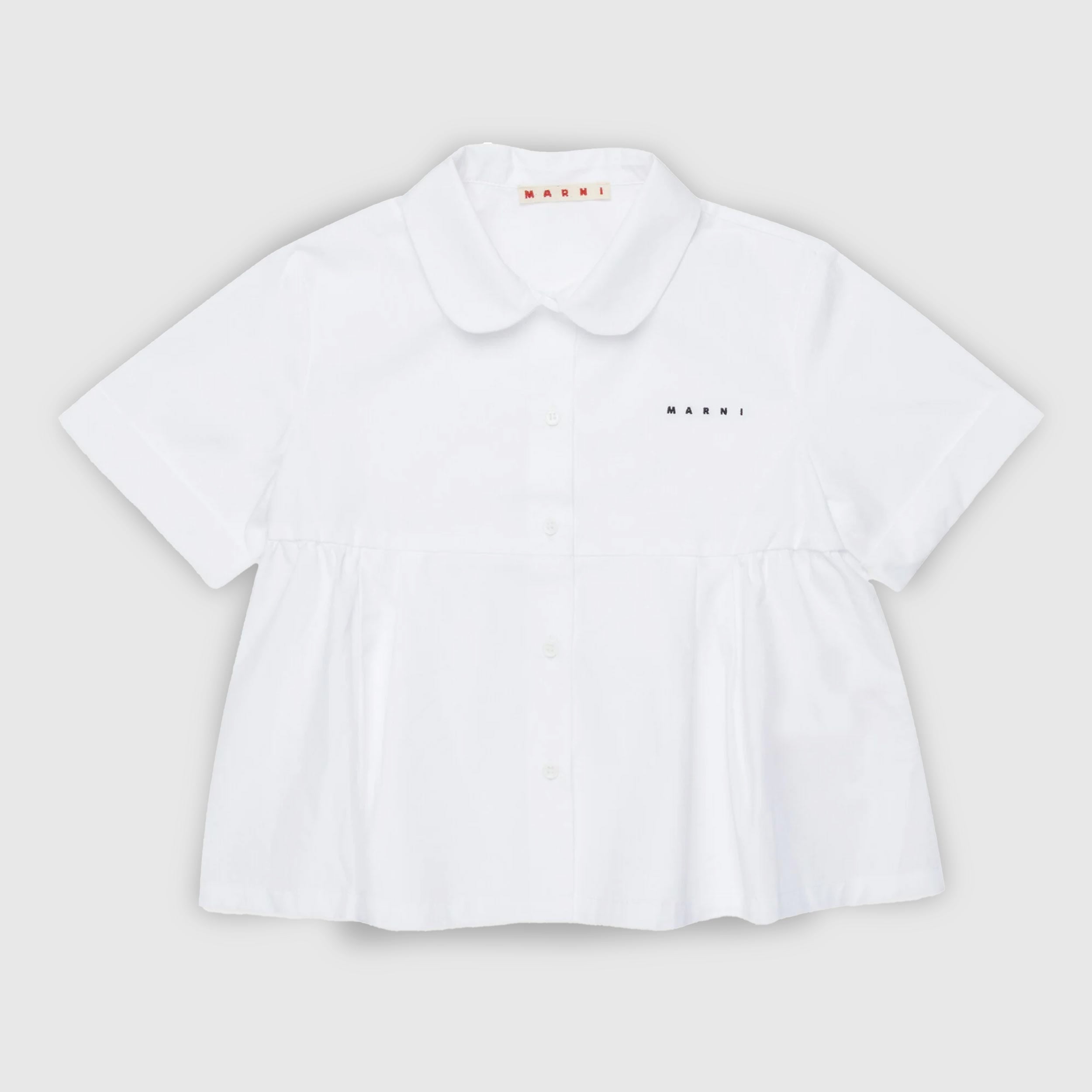 Camicia Manica Corta Con Logo Firmata MARNI