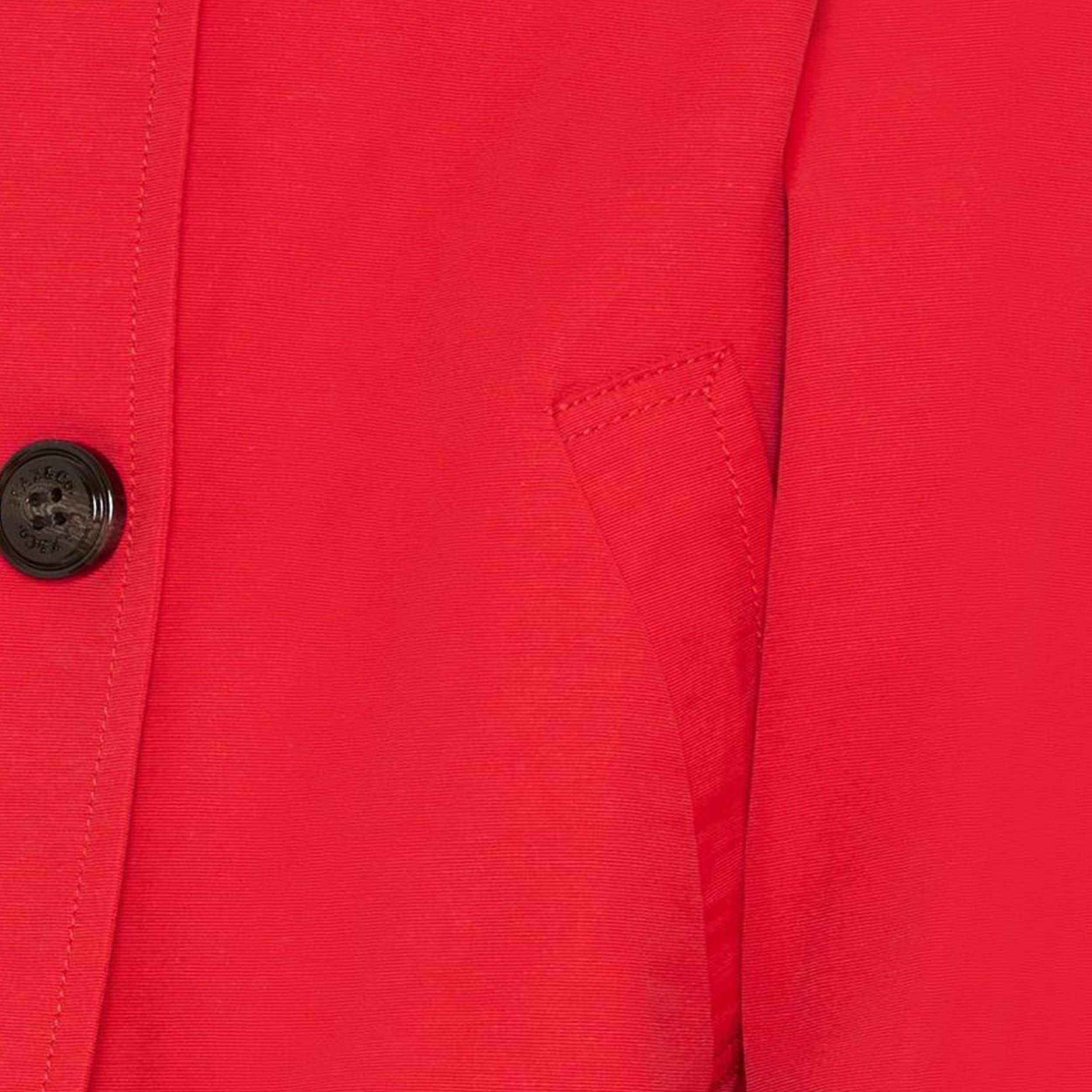 Trench Rosso Modello Corto Firmato MAX AND CO