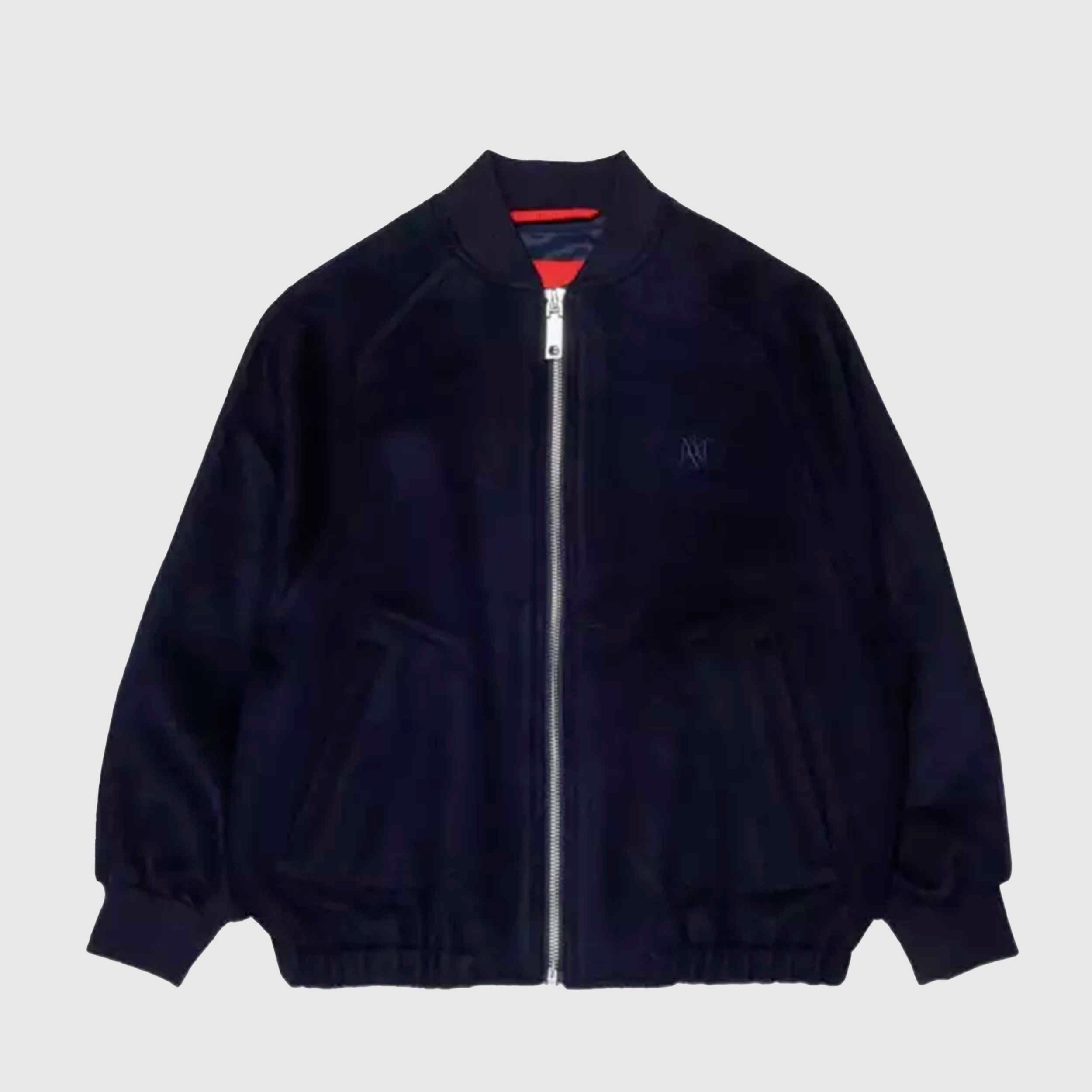 Blue Jacket with Raglan Sleeve for Girl by MAX AND CO