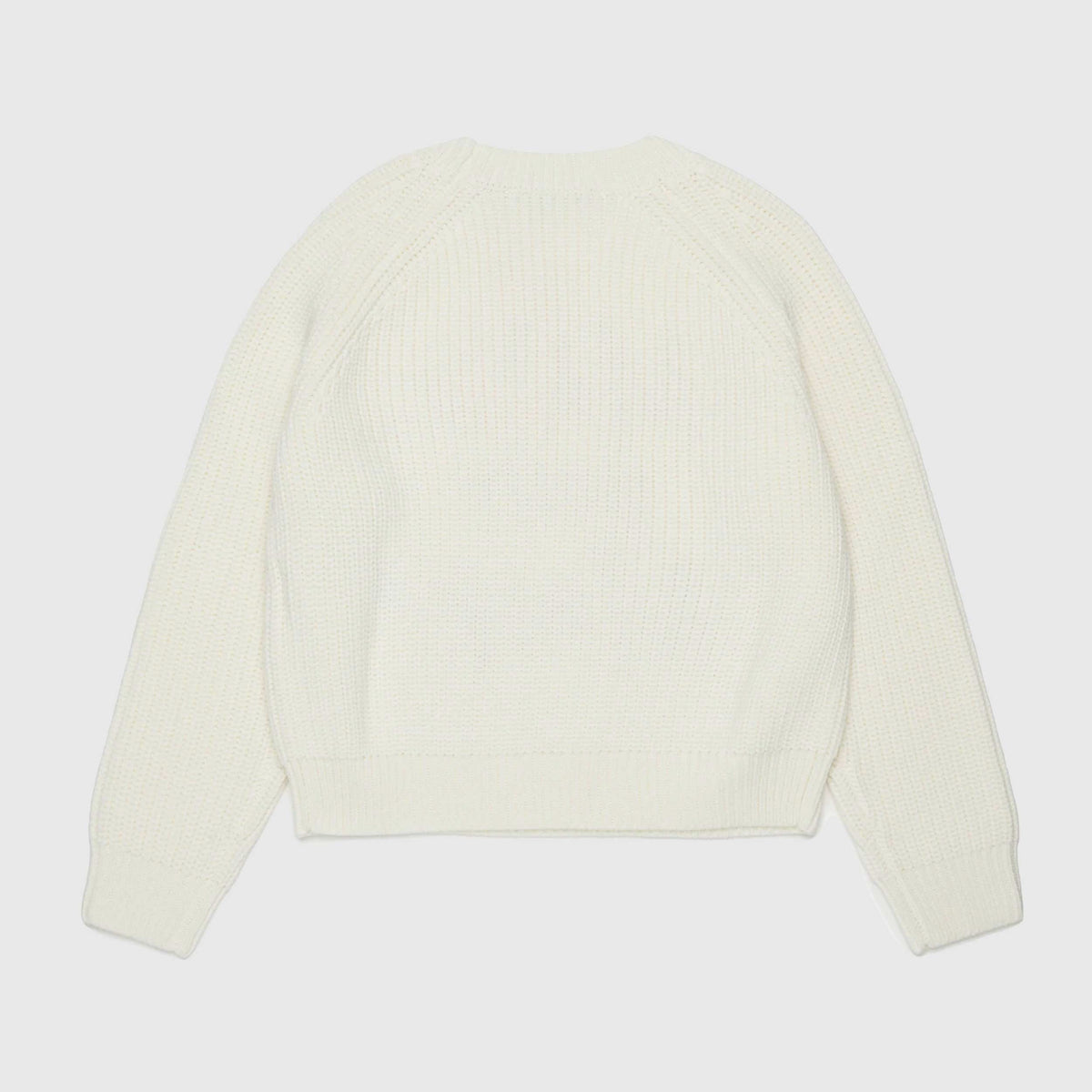 White Pullover with Embroidery Writing for Girl MAX AND CO