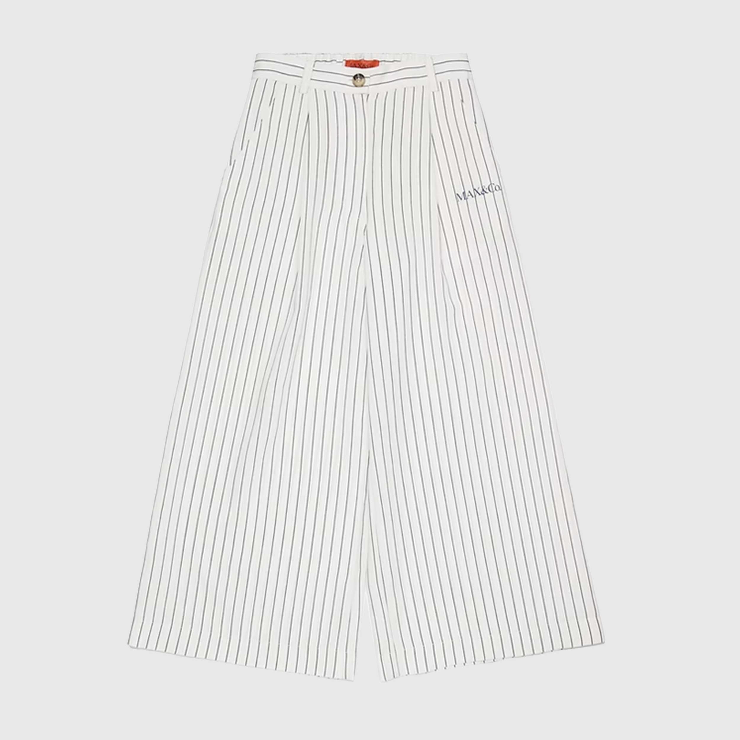 Pantalone a Righe Verticali Firmato MAX AND CO