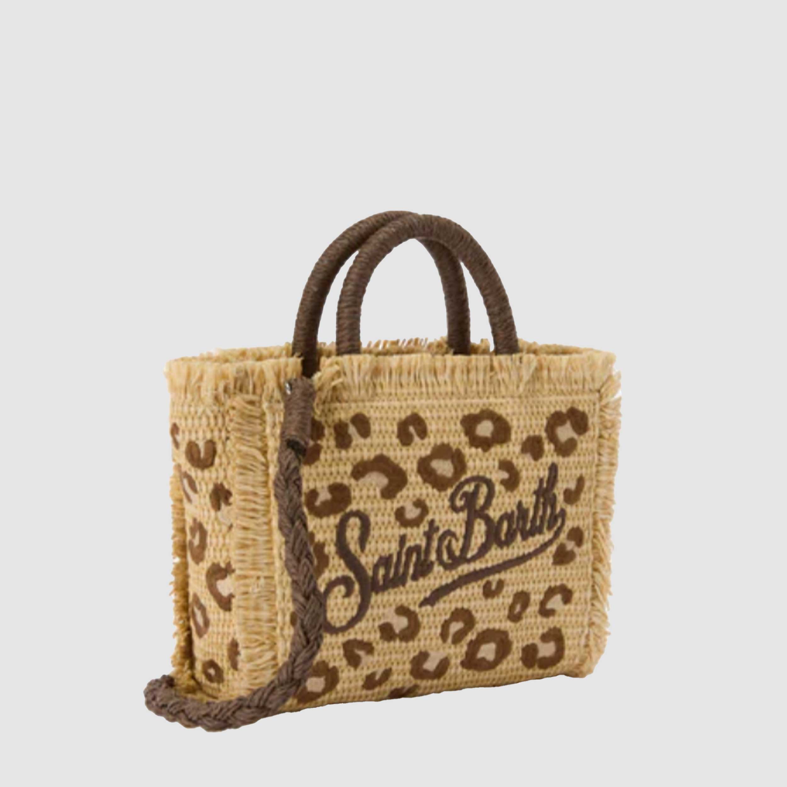 Borsa Vanity Mini Leopardata Firmata MC2 SAINT BARTH